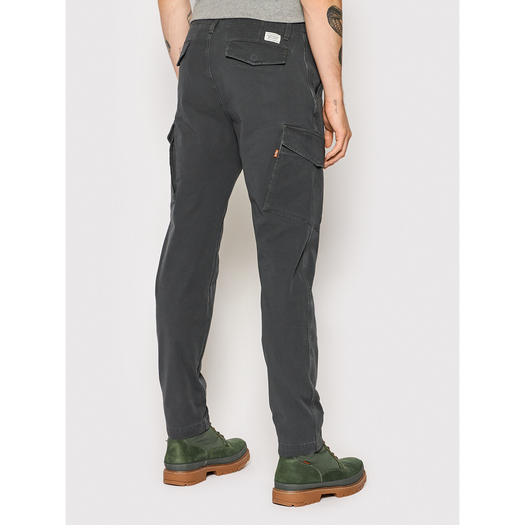 Levi's® Текстилни панталони Cargos A2192-0000 Сив Slim Fit - Pepit.bg