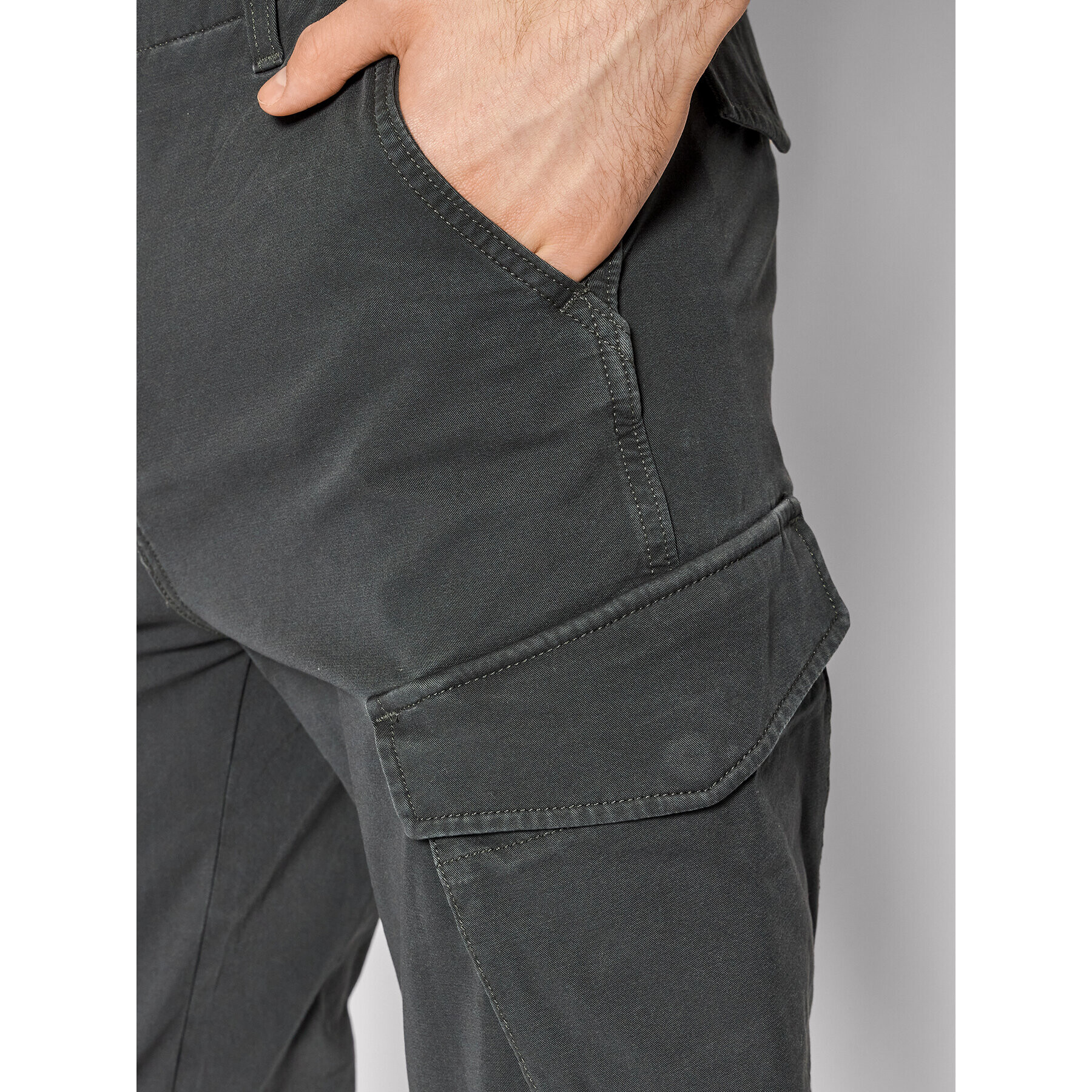 Levi's® Текстилни панталони Cargos A2192-0000 Сив Slim Fit - Pepit.bg