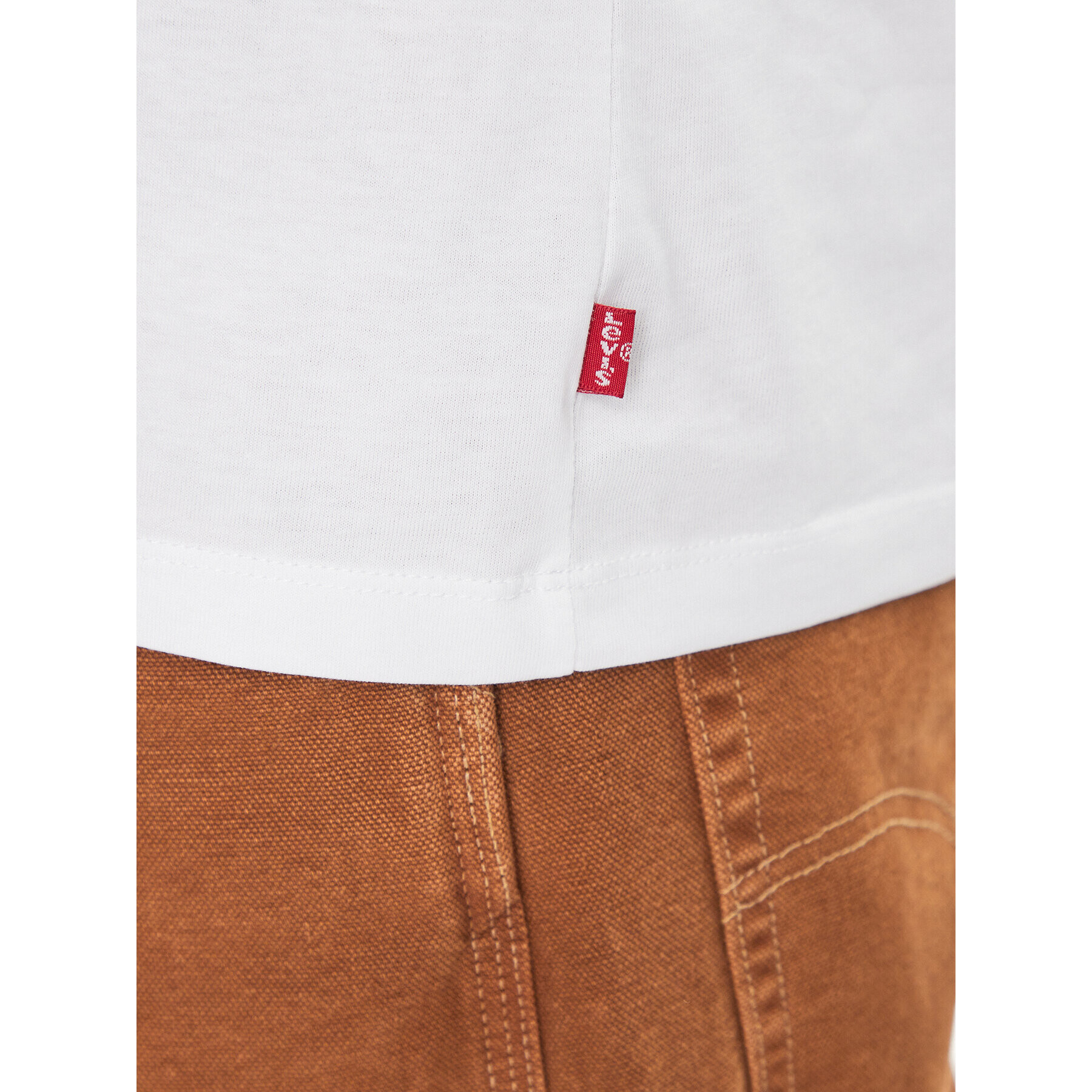 Levi's® Тениска с дълъг ръкав Graphic Mini 36015-0158 Бял Regular Fit - Pepit.bg