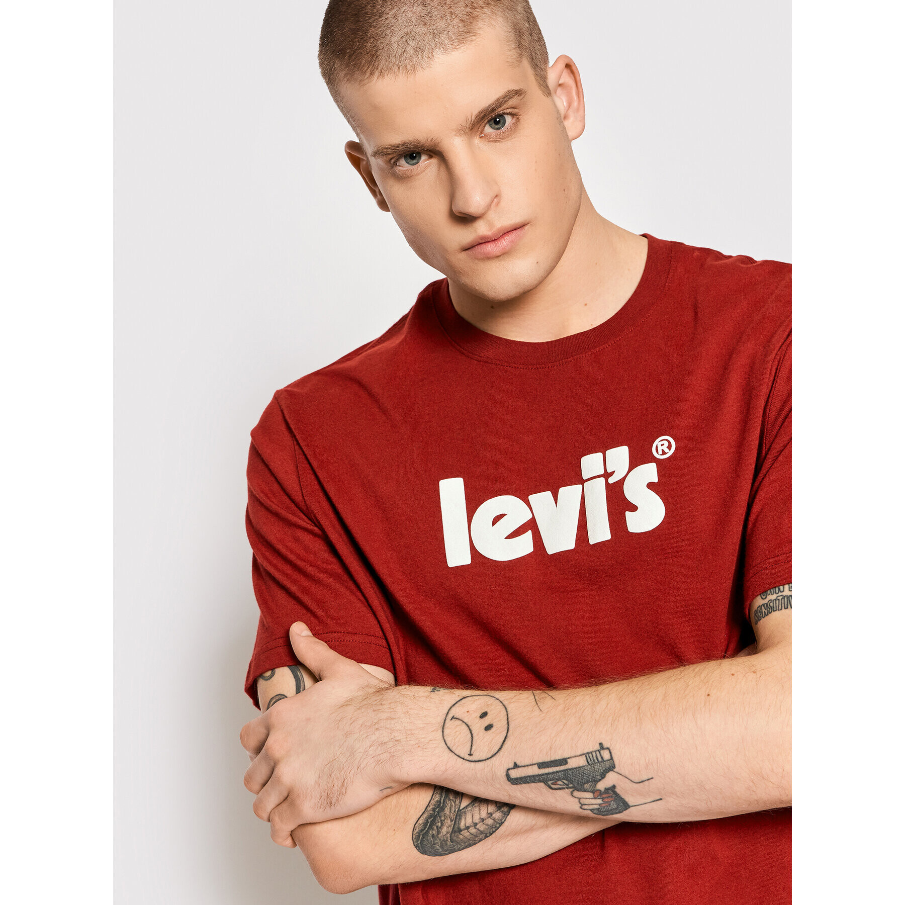 Levi's® Тишърт 16143-0394 Червен Relaxed Fit - Pepit.bg