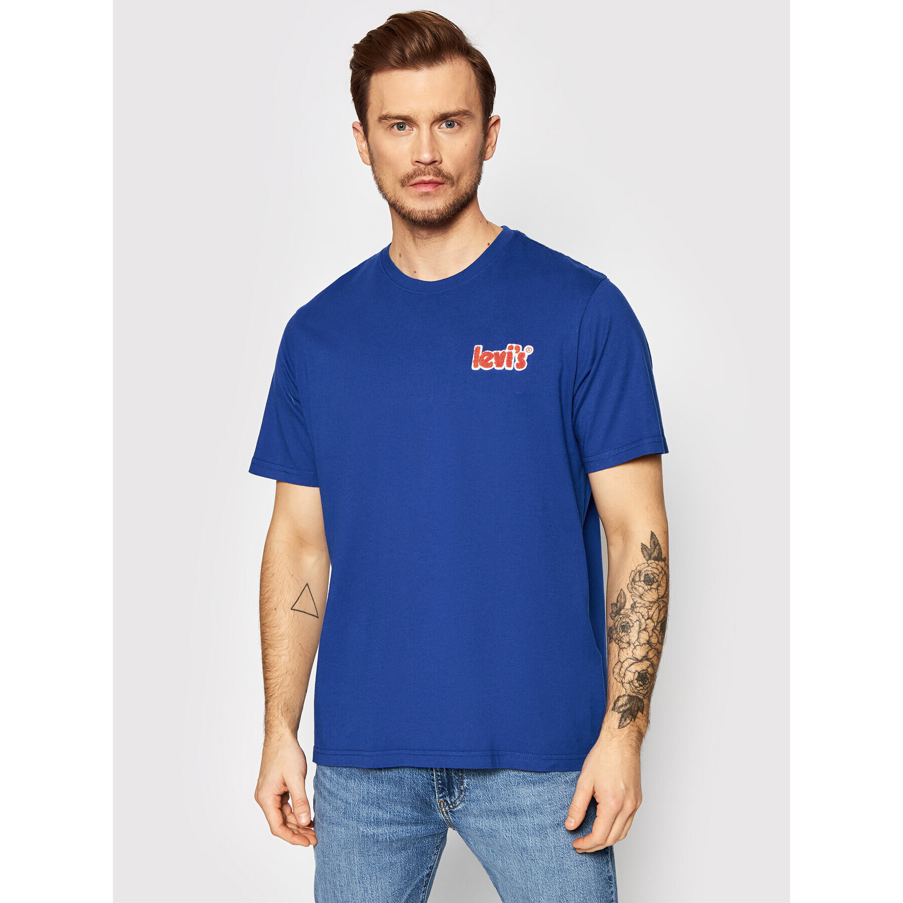 Levi's® Тишърт 16143-0398 Син Relaxed Fit - Pepit.bg