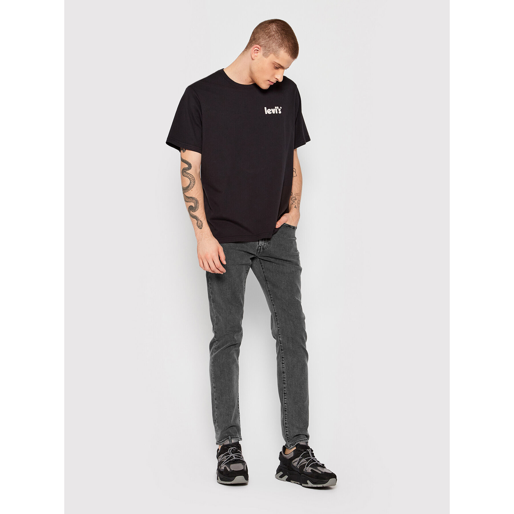 Levi's® Тишърт 16143-0401 Черен Relaxed Fit - Pepit.bg