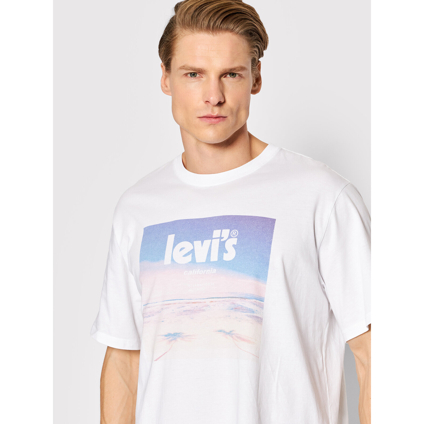 Levi's® Тишърт 16143-0484 Бял Relaxed Fit - Pepit.bg