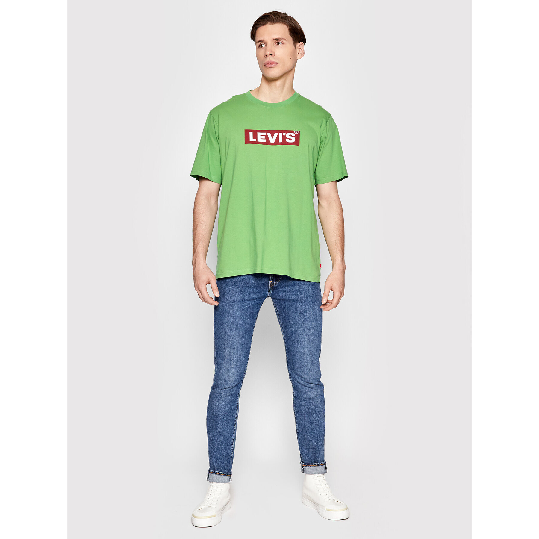 Levi's® Тишърт 16143-0597 Зелен Relaxed Fit - Pepit.bg