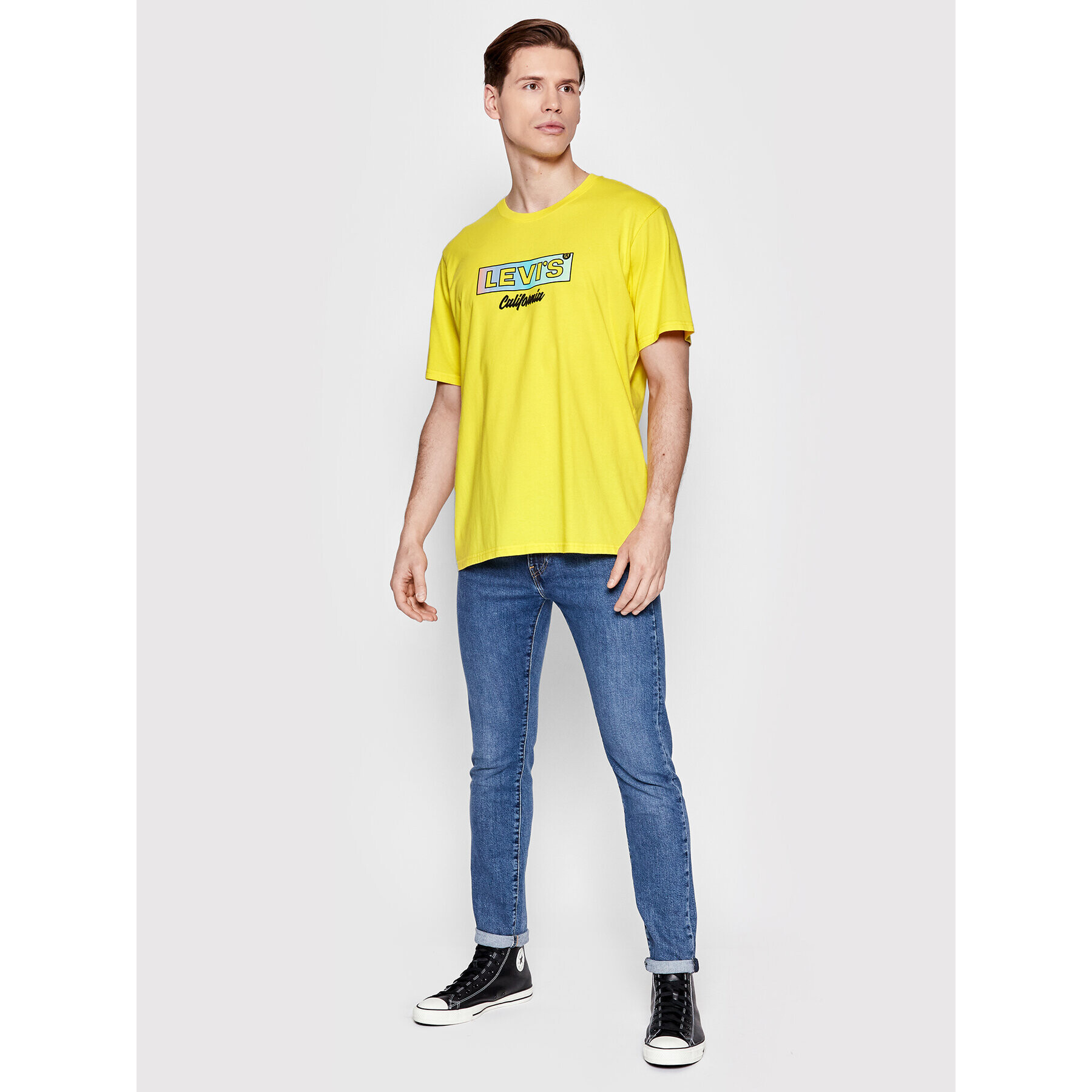 Levi's® Тишърт 16143-0604 Жълт Relaxed Fit - Pepit.bg