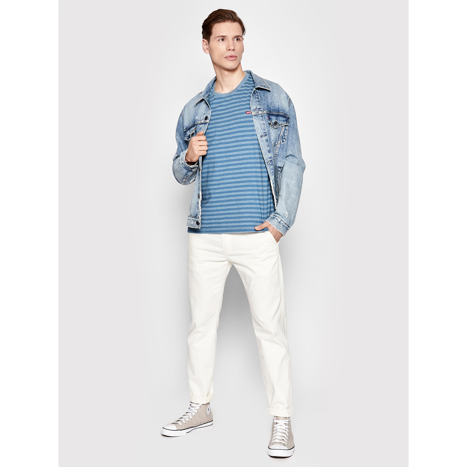 Levi's® Тишърт 56605-0133 Син Regular Fit - Pepit.bg