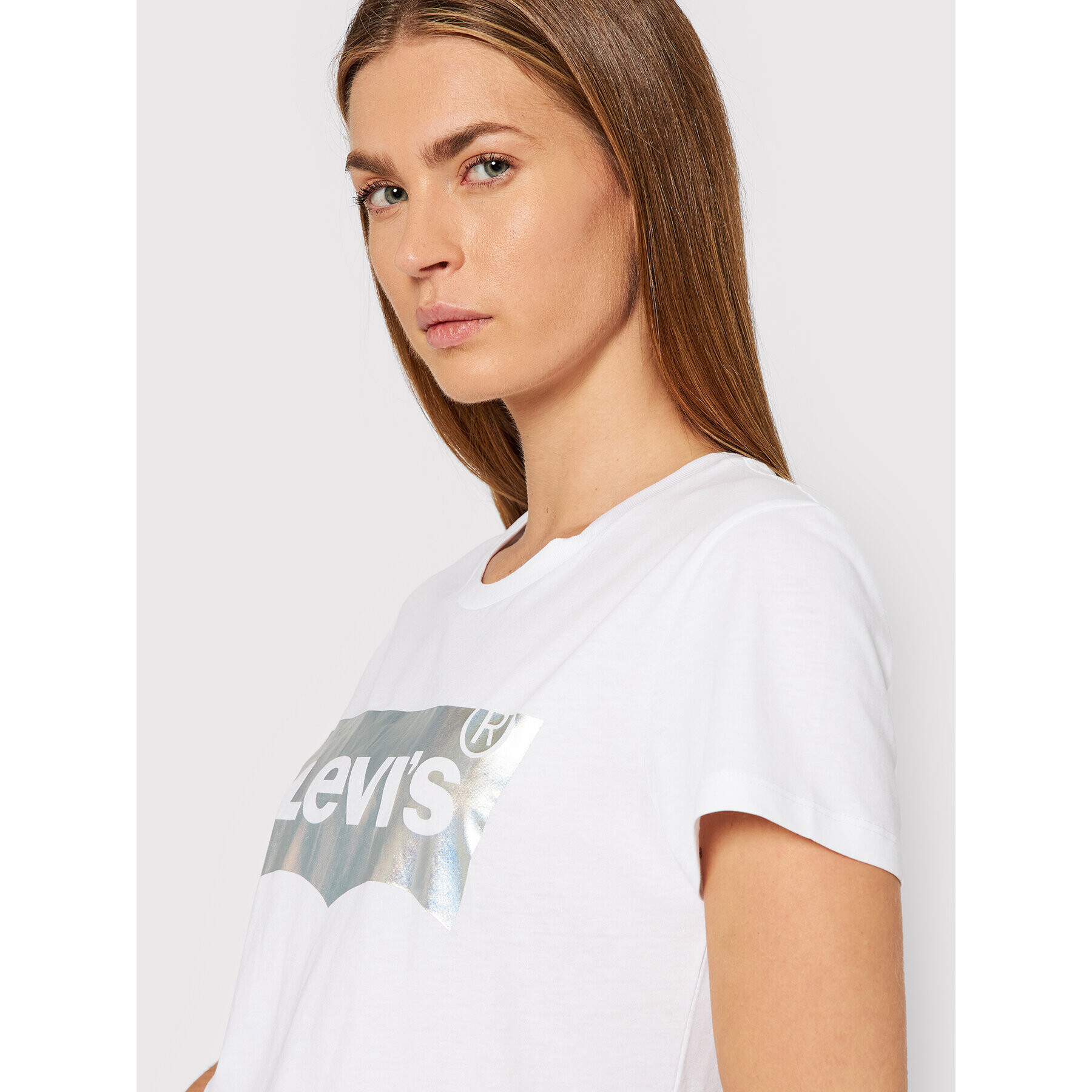 Levi's® Тишърт Graphic 17369-1749 Бял Regular Fit - Pepit.bg