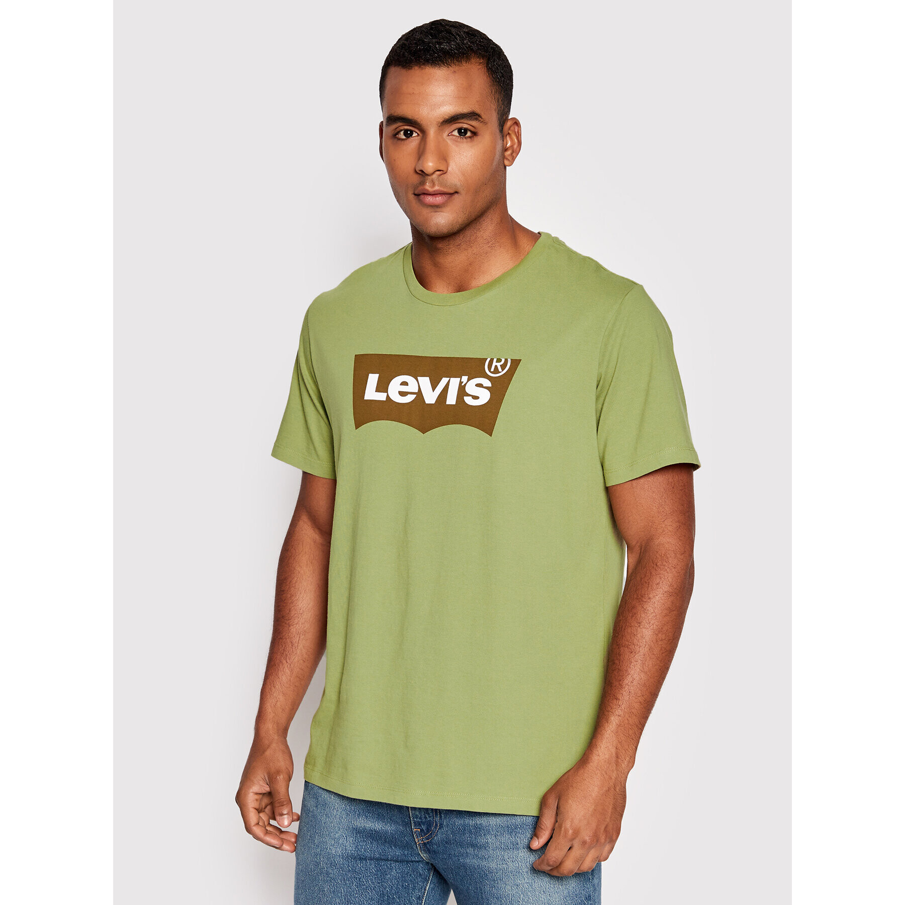 Levi's® Тишърт Graphic 22491-0482 Зелен Regular Fit - Pepit.bg