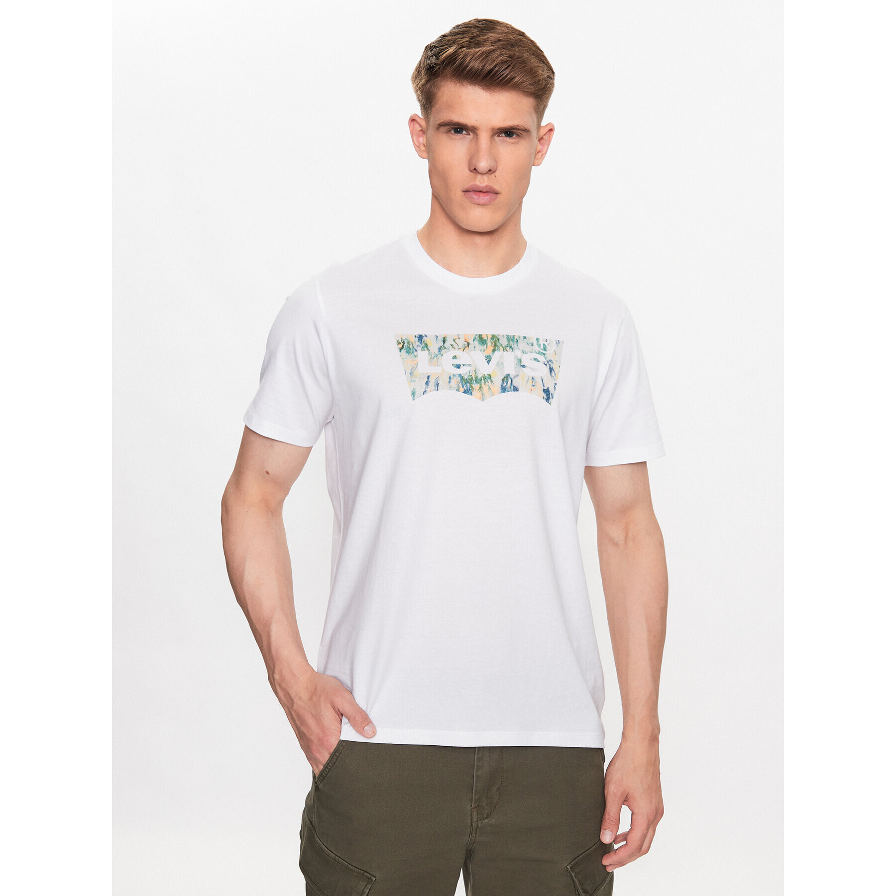 Levi's® Тишърт Graphic 22491-1317 Бял Regular Fit - Pepit.bg