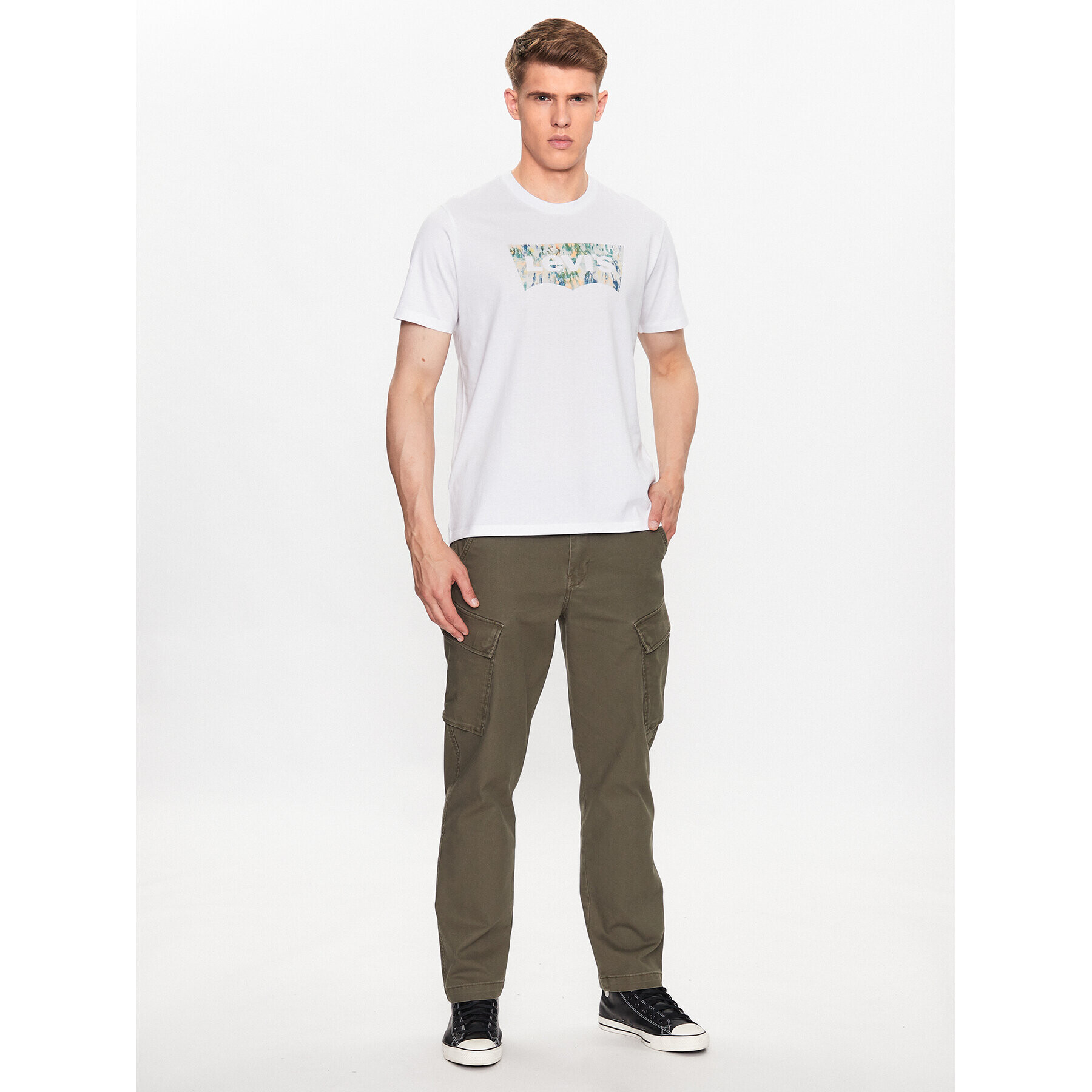 Levi's® Тишърт Graphic 22491-1317 Бял Regular Fit - Pepit.bg