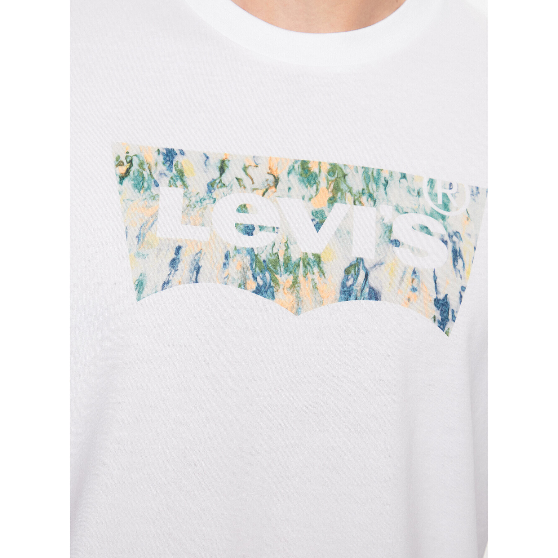 Levi's® Тишърт Graphic 22491-1317 Бял Regular Fit - Pepit.bg