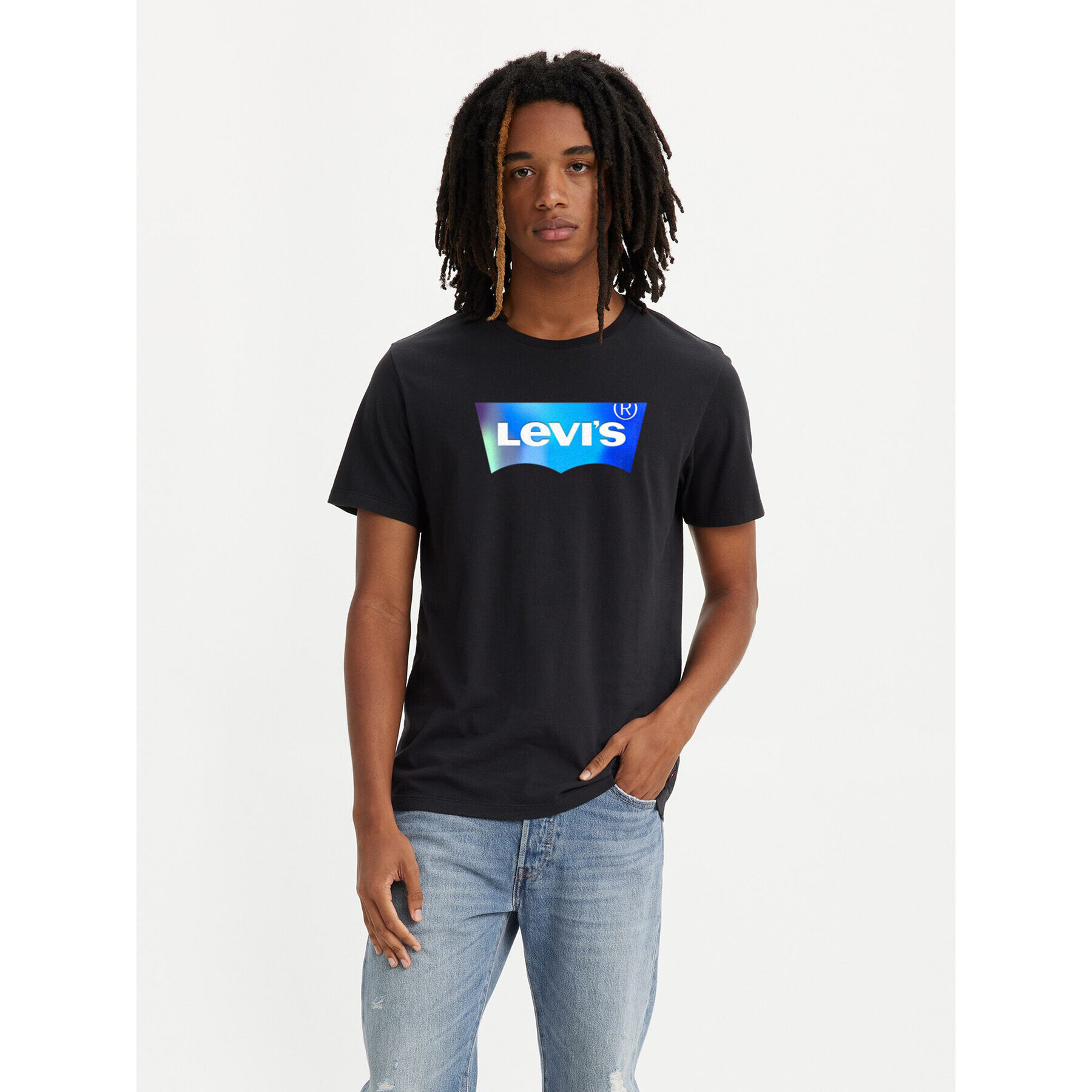Levi's® Тишърт Graphic 22491-1341 Черен Standard Fit - Pepit.bg