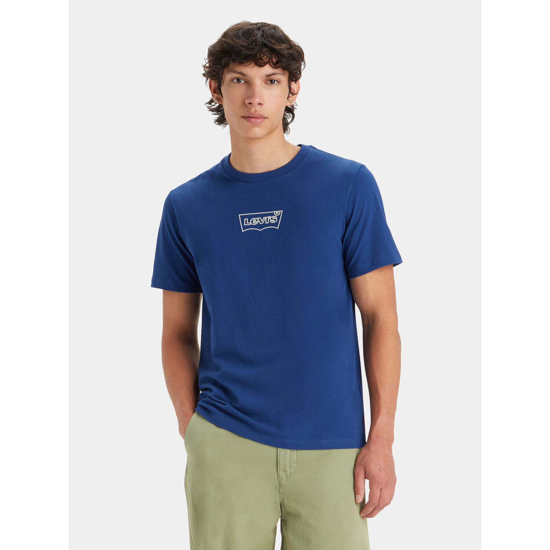Levi's® Тишърт Graphic 22491-1486 Син Standard Fit - Pepit.bg
