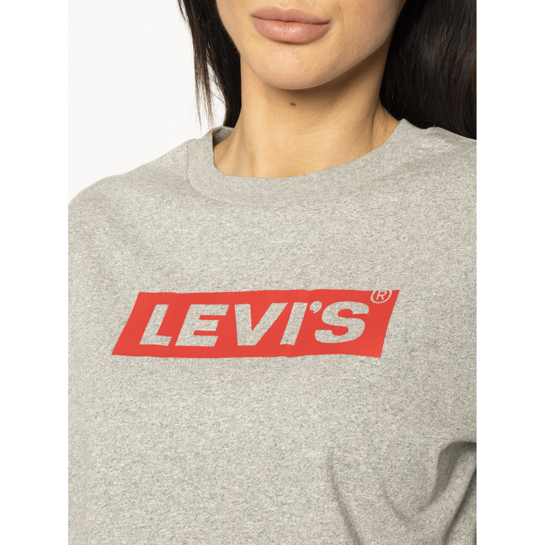 Levi's® Тишърт Graphic Boxy Tee 85634-0007 Сив Regular Fit - Pepit.bg