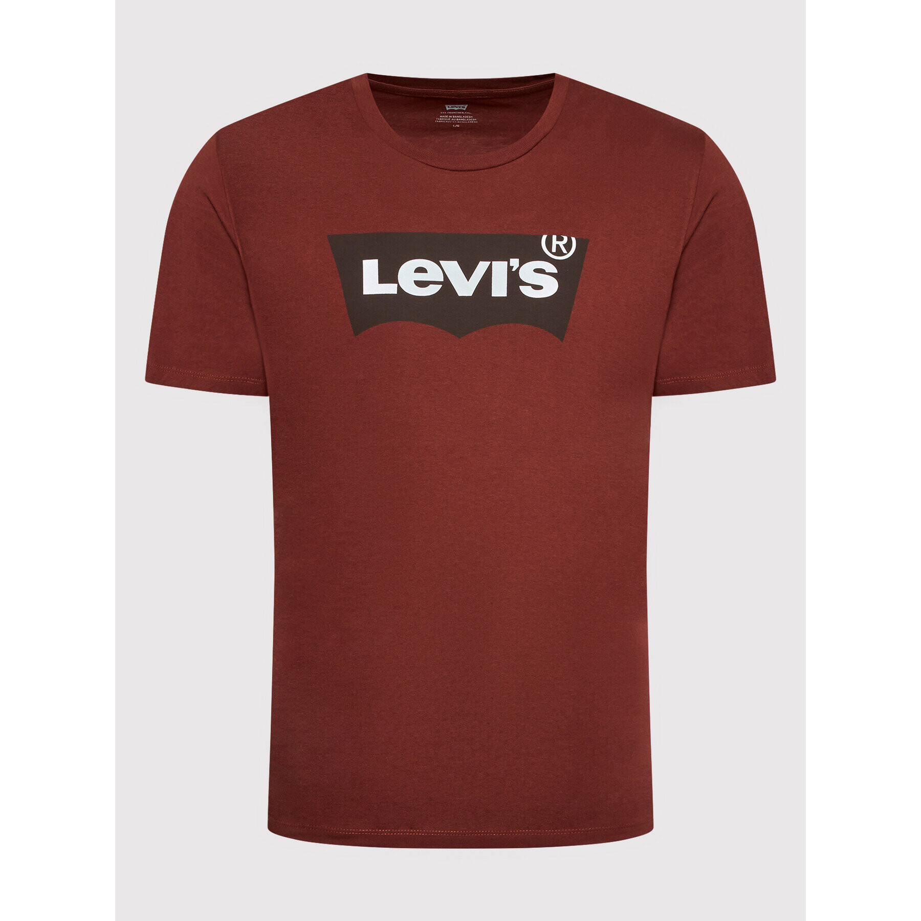 Levi's® Тишърт Graphic Crewneck 22491-0476 Бордо Regular Fit - Pepit.bg