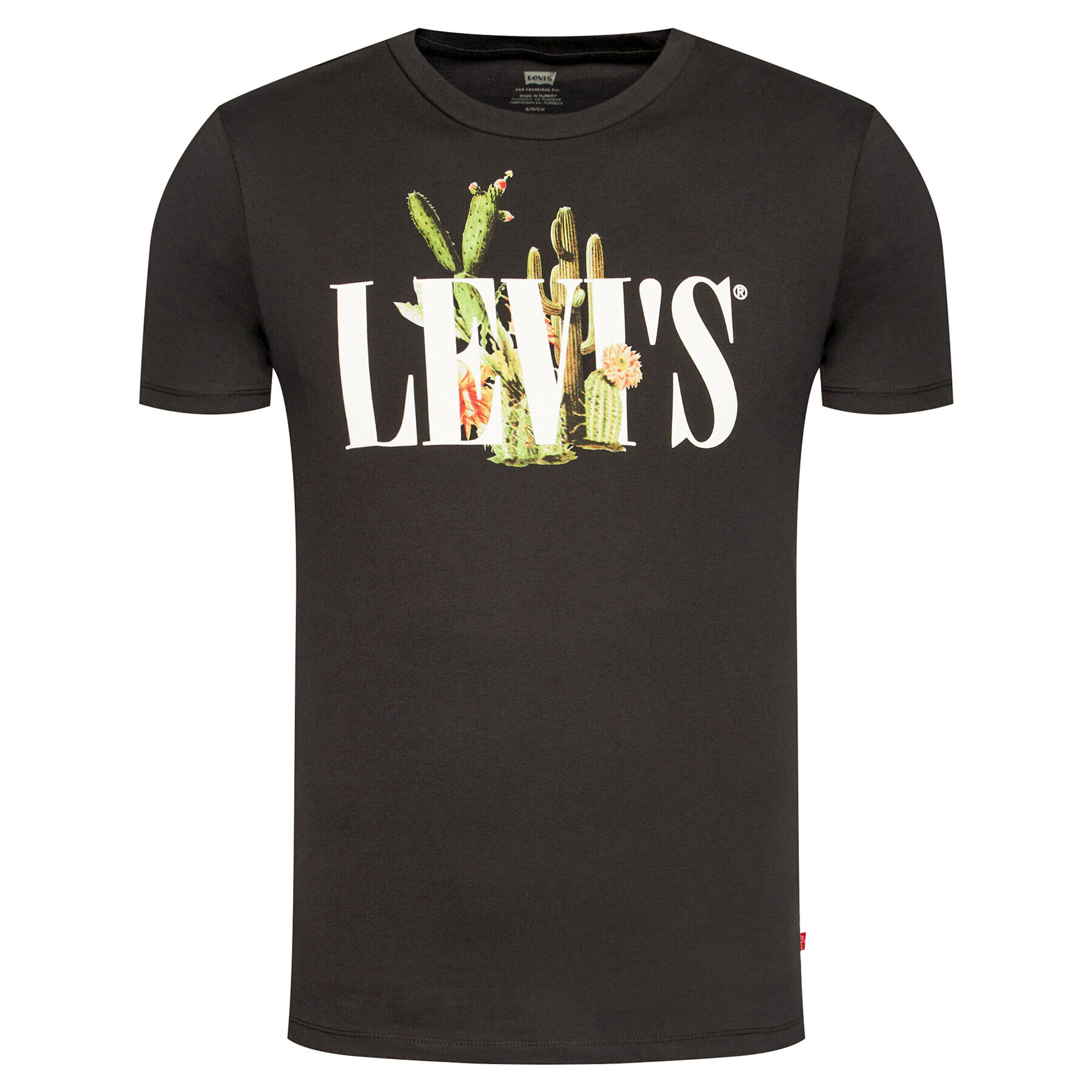 Levi's® Тишърт Graphic Crewneck Tee 22491-0733 Черен Regular Fit - Pepit.bg