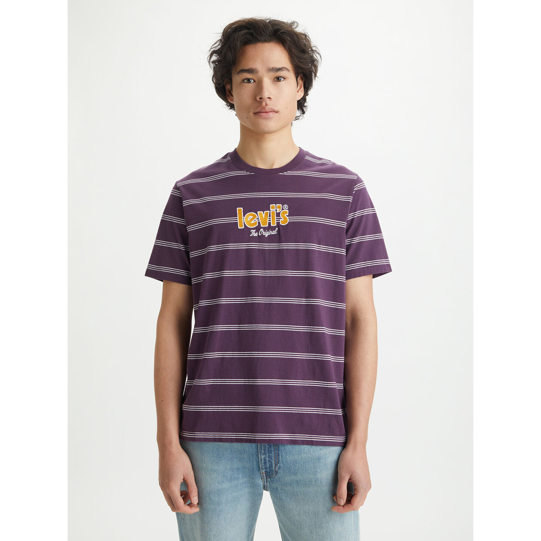 Levi's® Тишърт Graphic Tee 161430731 Виолетов Loose Fit - Pepit.bg