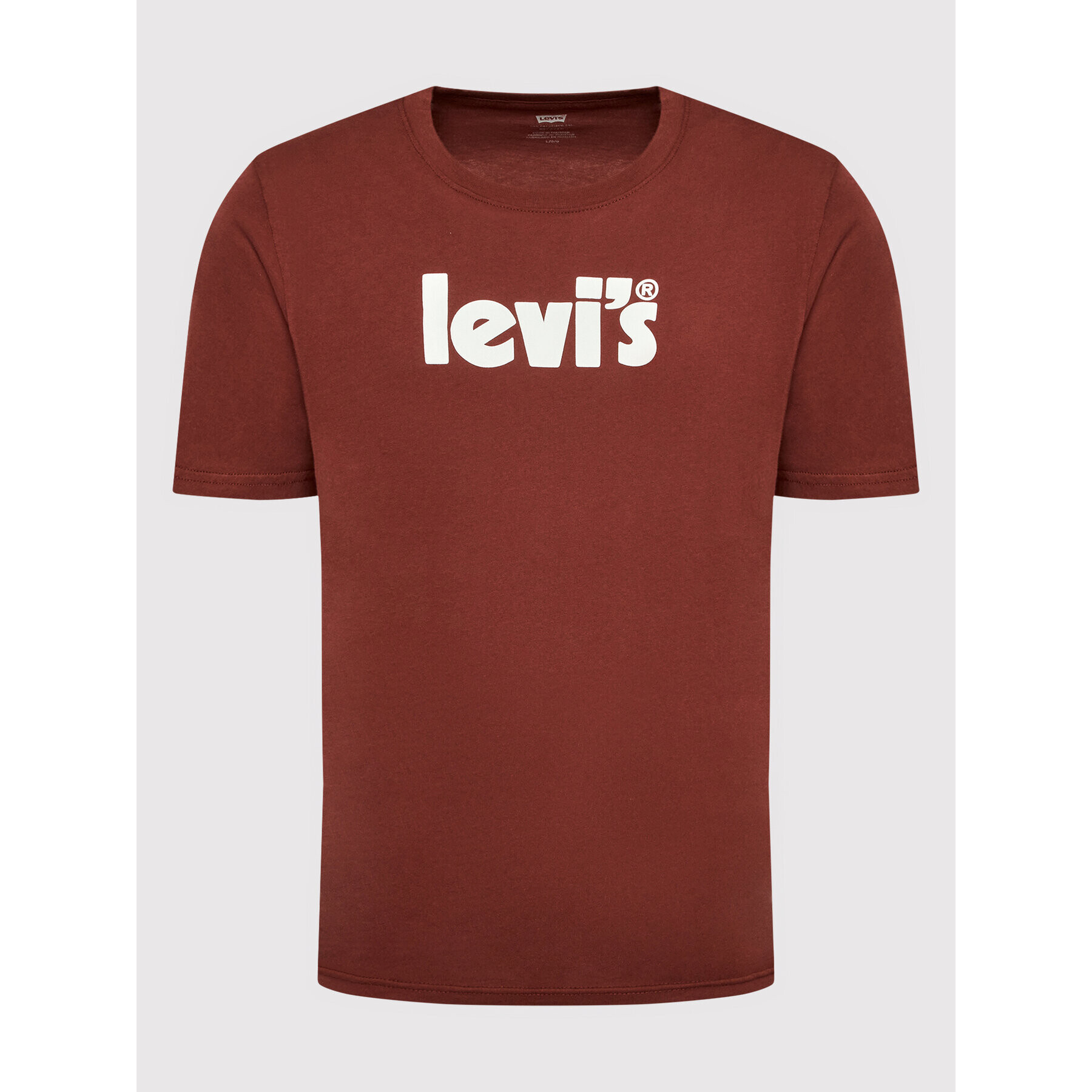 Levi's® Тишърт Poster Logo 16143-0143 Бордо Relaxed Fit - Pepit.bg