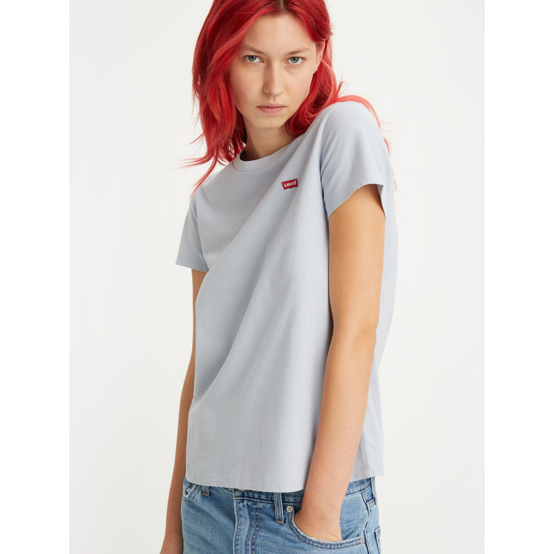 Levi's® Тишърт The Perfect Tee 391850210 Син Regular Fit - Pepit.bg