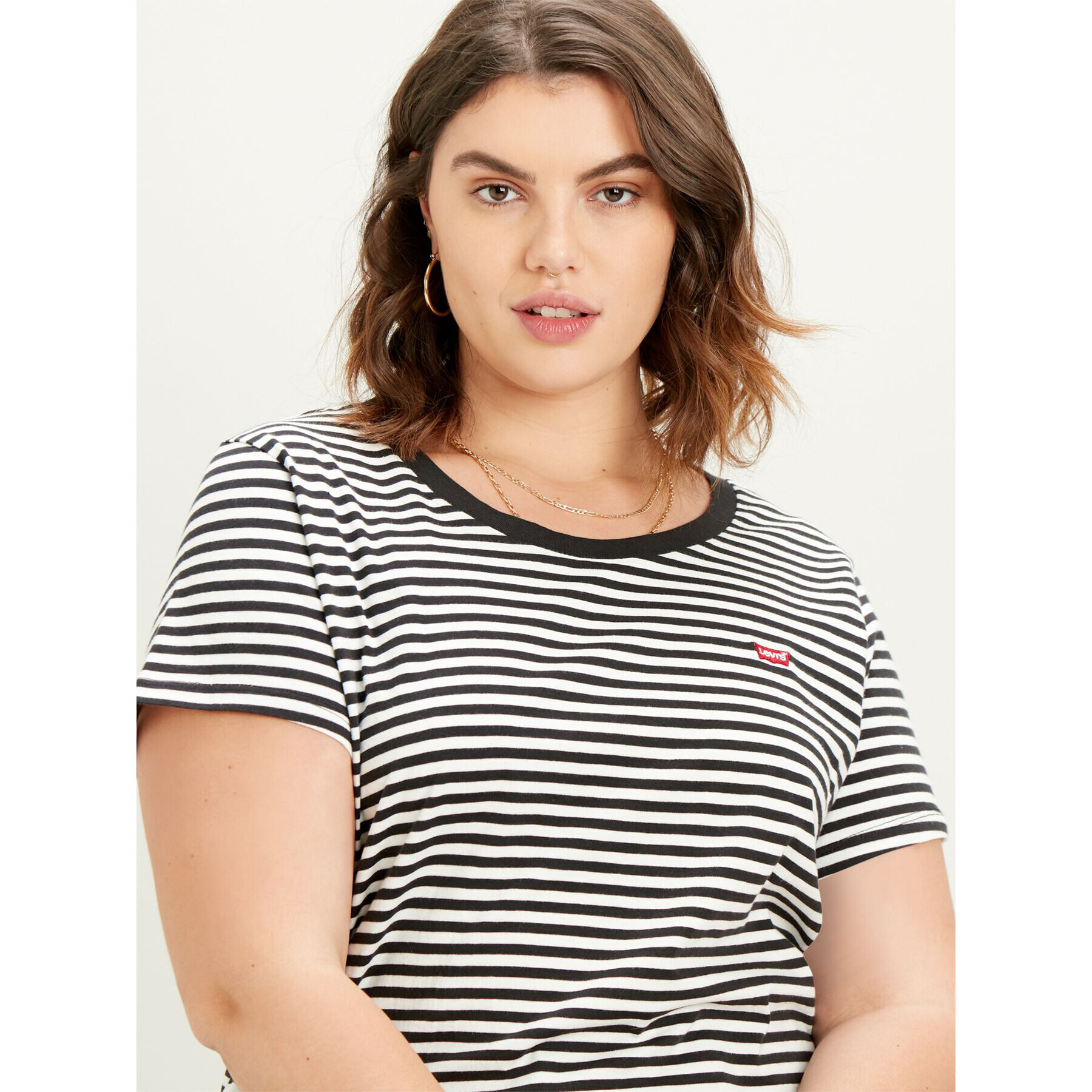 Levi's® Тишърт The Perfect Tee 734780005 Черен Regular Fit - Pepit.bg