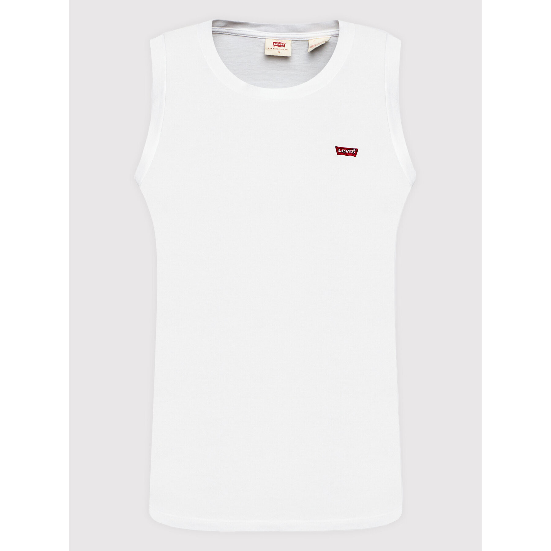 Levi's® топ Dara 18185-0003 Бял Regular Fit - Pepit.bg