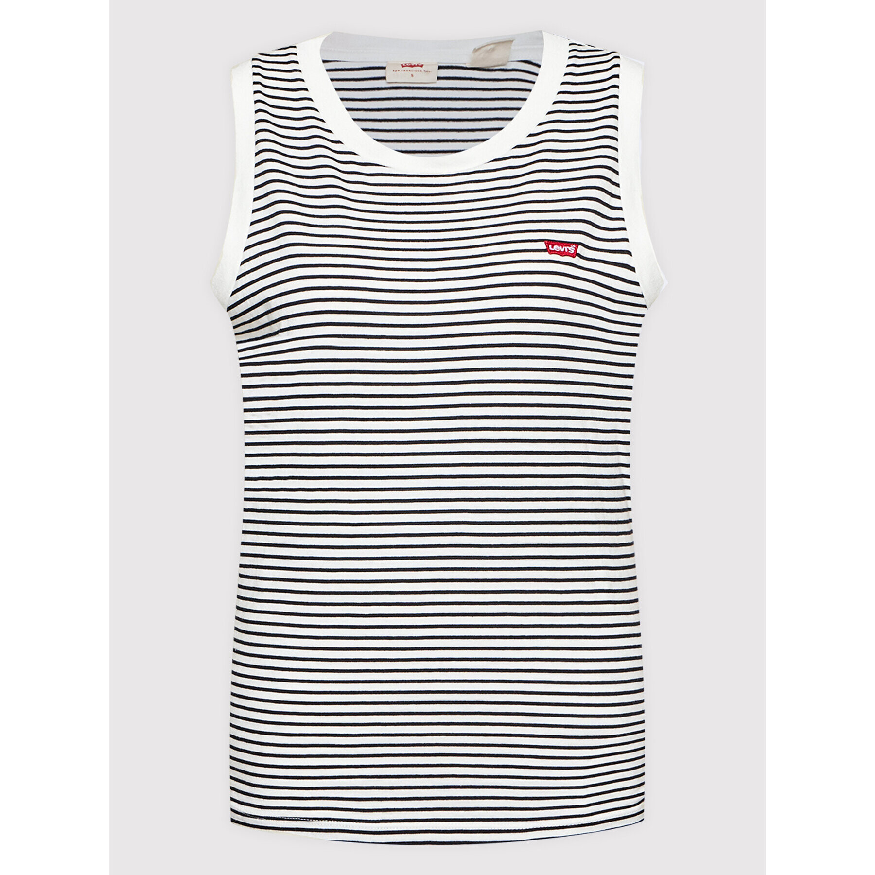 Levi's® топ Dara 18185-0004 Бял Regular Fit - Pepit.bg