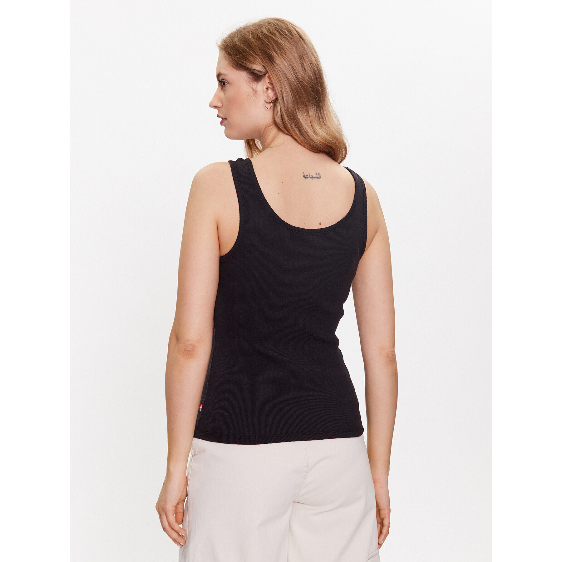Levi's® топ Essential A5906-0000 Черен Regular Fit - Pepit.bg