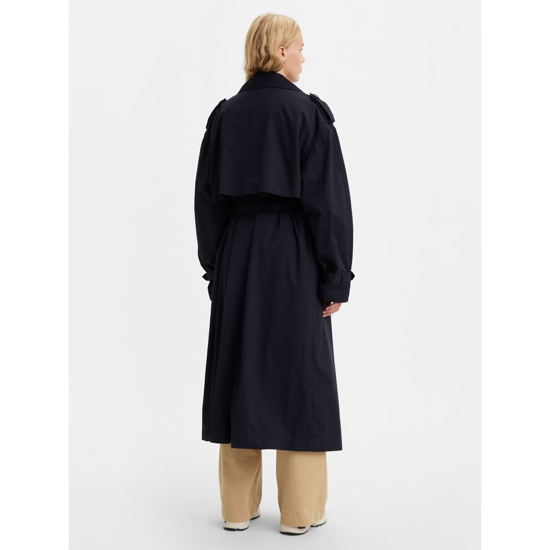 Levi's® Тренч Slacker A44450000 Тъмносин Oversize - Pepit.bg