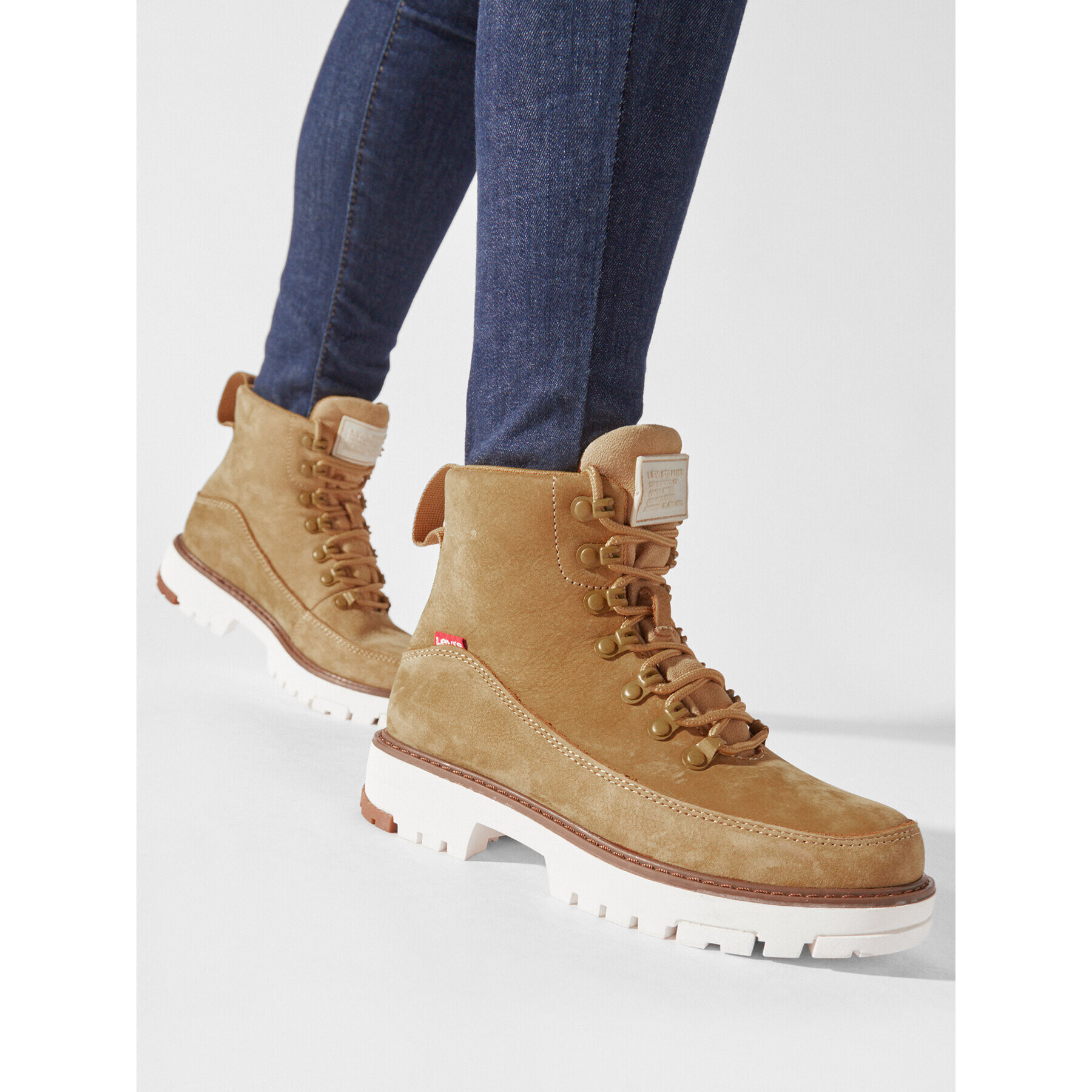 Levi's® Туристически oбувки 233620-1703-74 Жълт - Pepit.bg