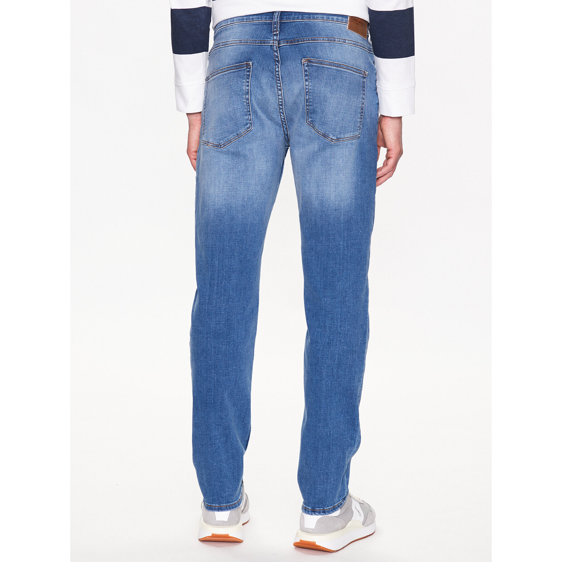 Lindbergh Дънки 30-020000SFB Син Tapered Fit - Pepit.bg
