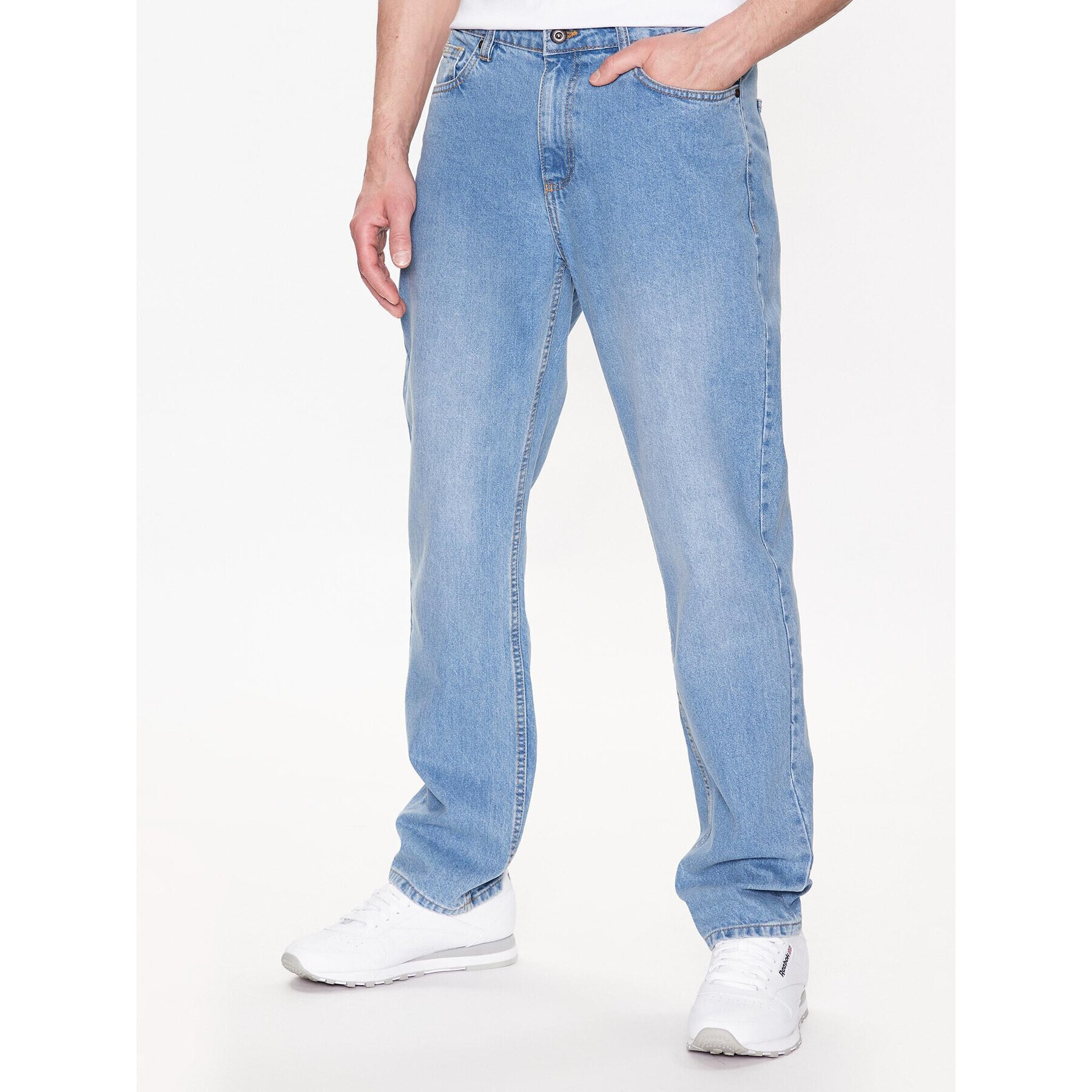 Lindbergh Дънки 30-050003 Син Loose Fit - Pepit.bg