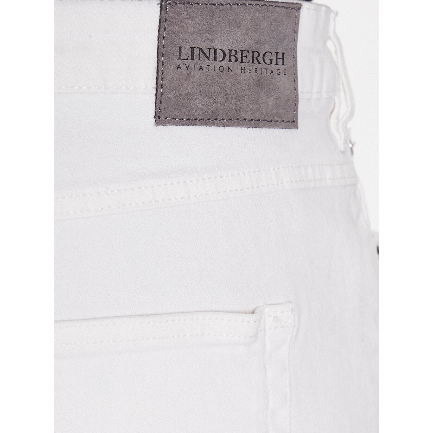 Lindbergh Дънки 30-050003WHT Бял Loose Fit - Pepit.bg