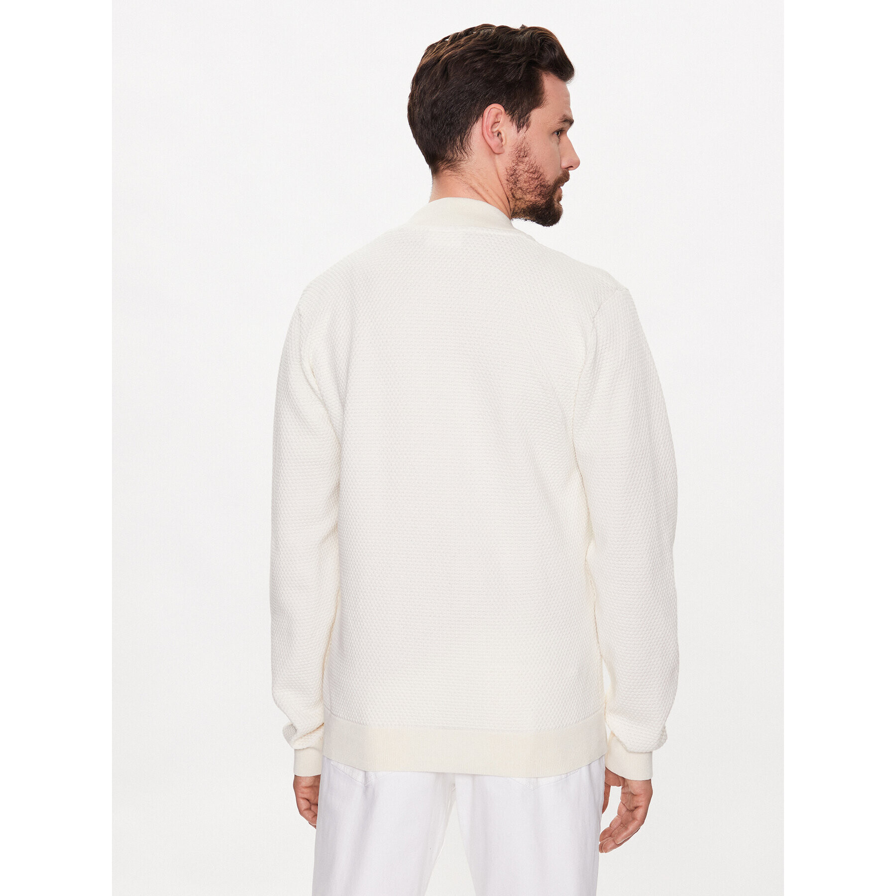 Lindbergh Кардиган 30-804023 Екрю Regular Fit - Pepit.bg