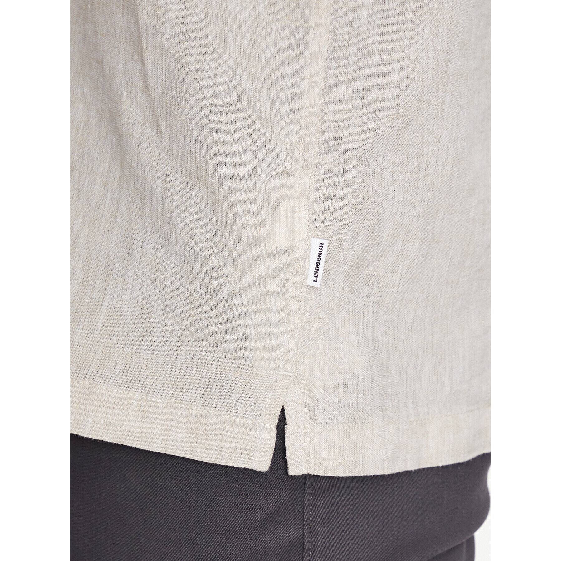 Lindbergh Риза 30-203319 Бежов Relaxed Fit - Pepit.bg