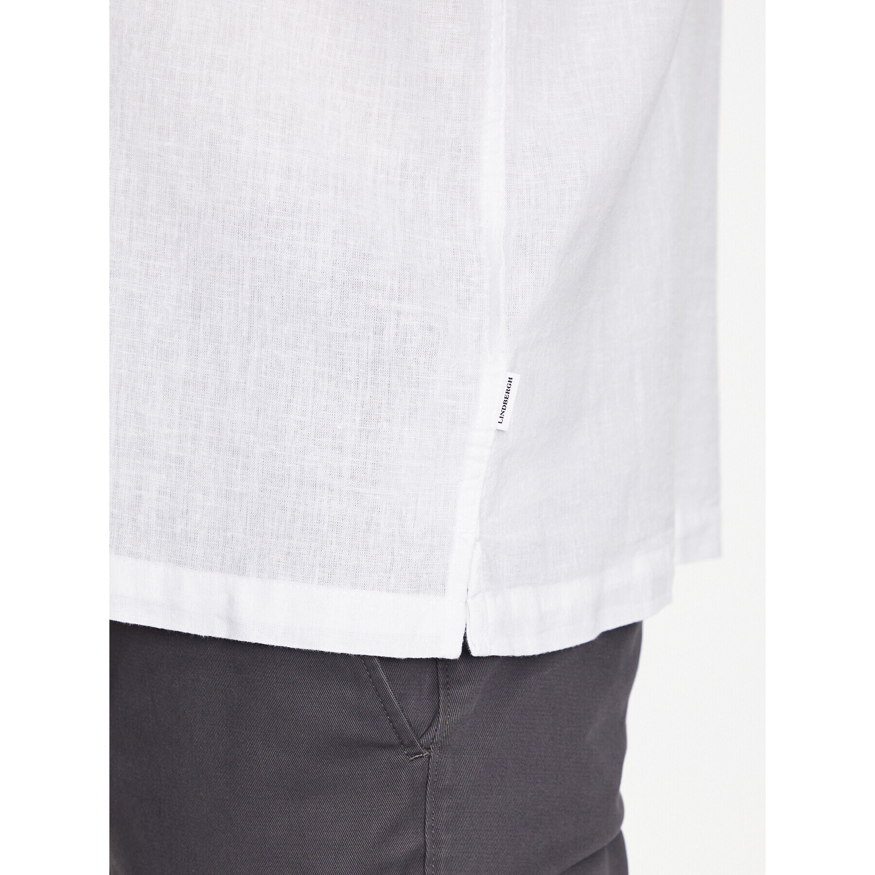 Lindbergh Риза 30-203319 Бял Relaxed Fit - Pepit.bg