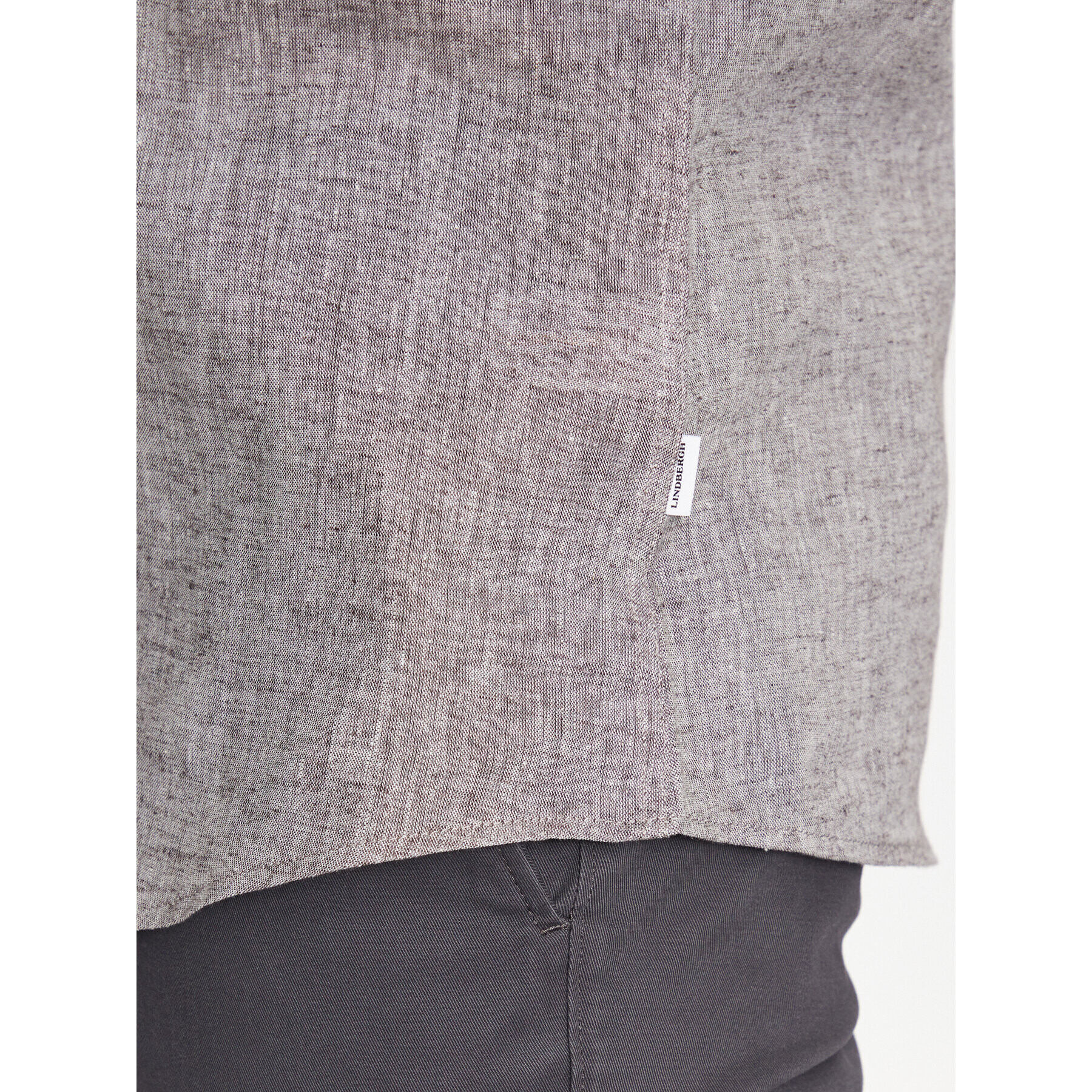 Lindbergh Риза 30-203344 Бежов Slim Fit - Pepit.bg