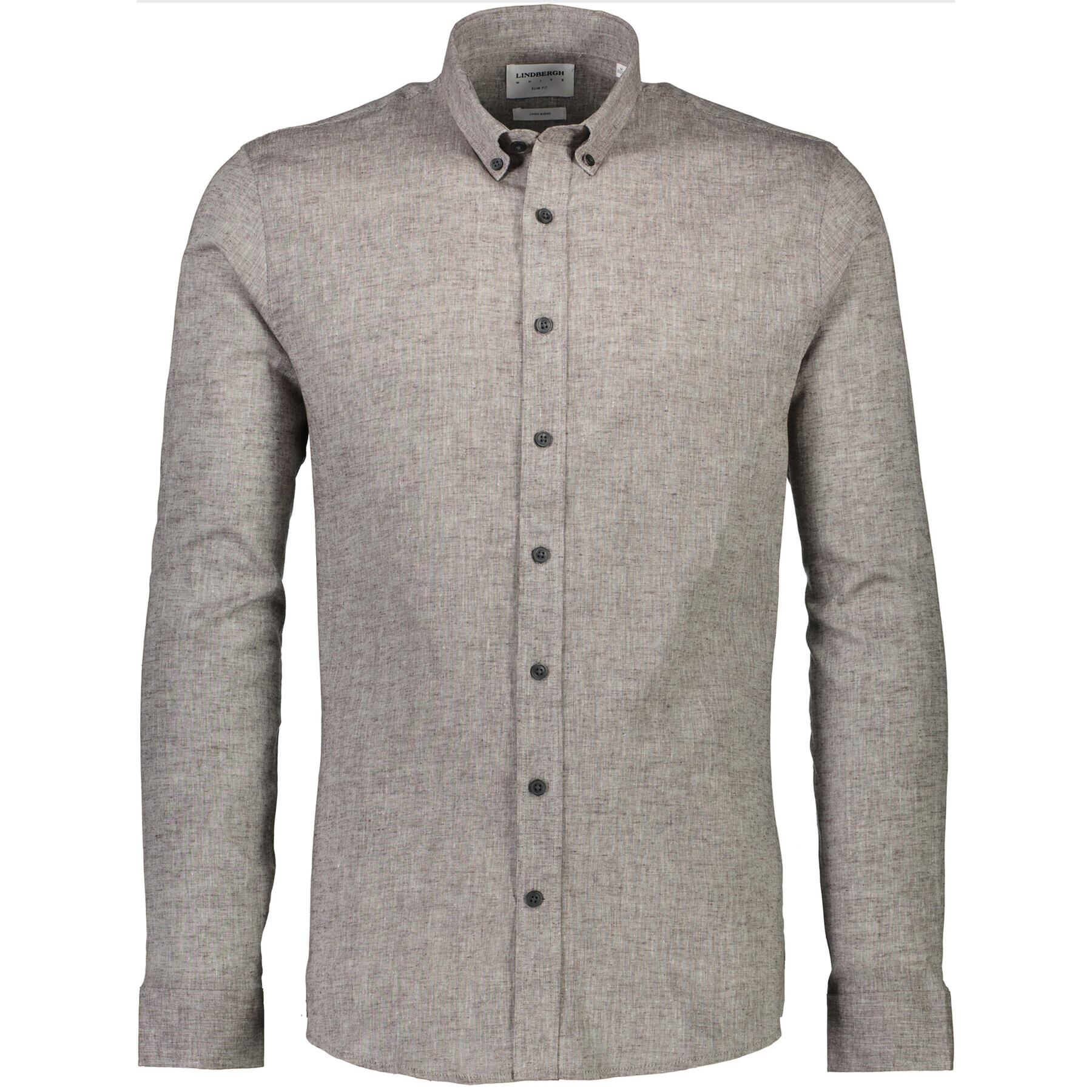 Lindbergh Риза 30-203344 Бежов Slim Fit - Pepit.bg