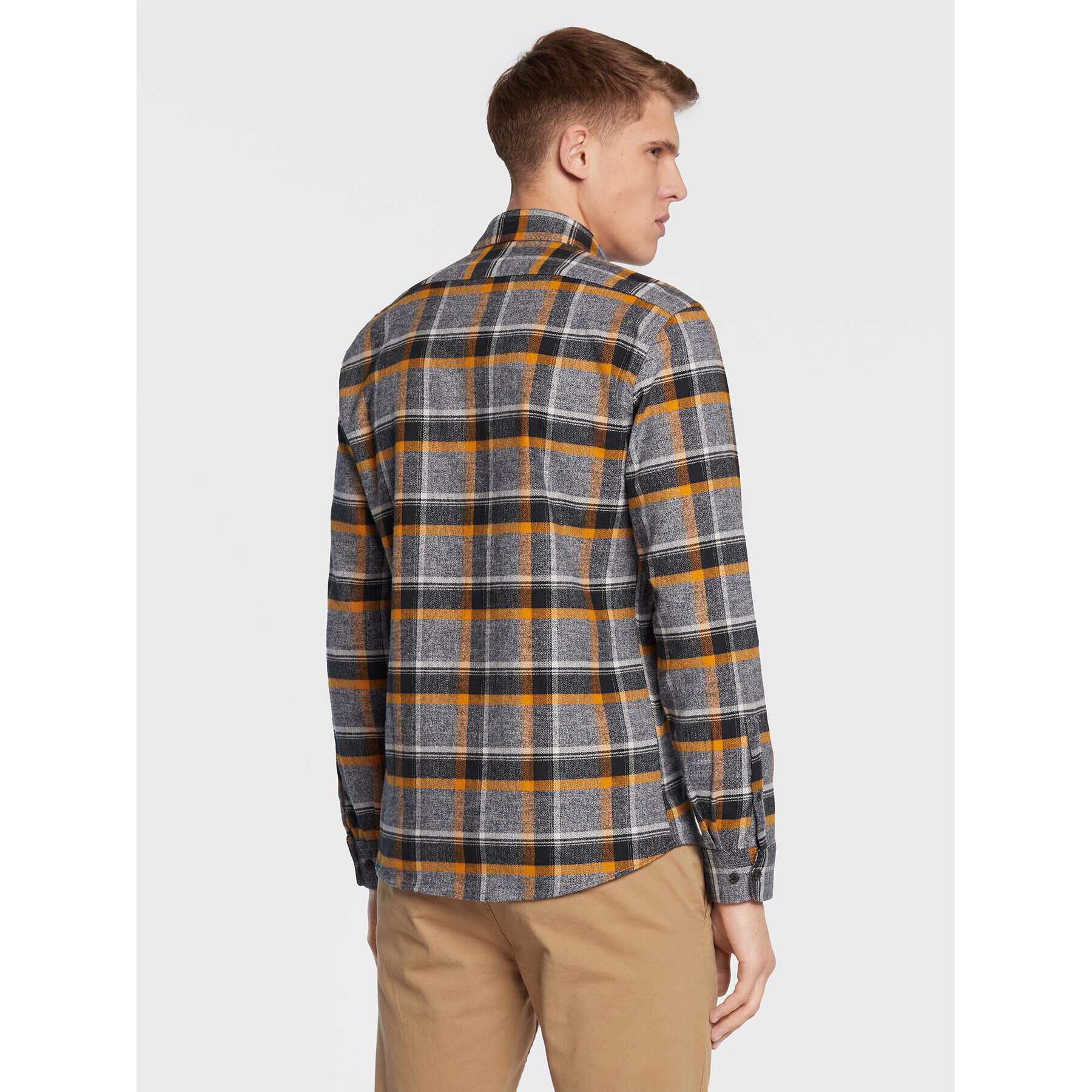 Lindbergh Риза 30-203386 Сив Slim Fit - Pepit.bg