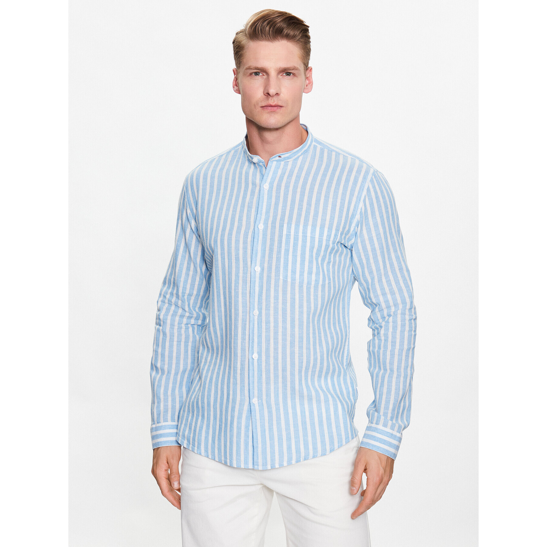 Lindbergh Риза 30-203492 Син Slim Fit - Pepit.bg