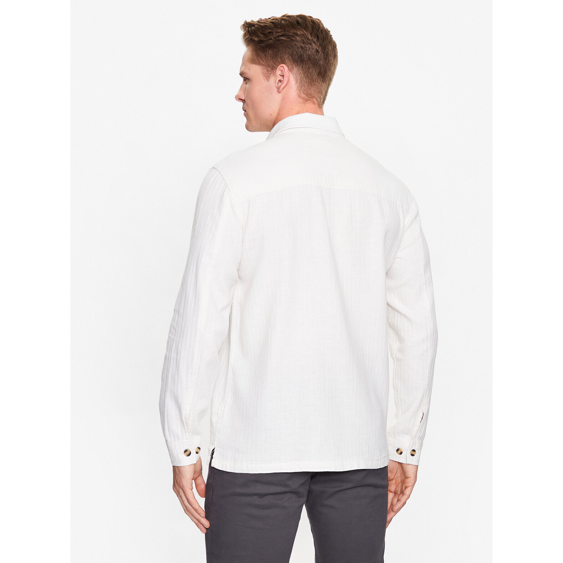 Lindbergh Риза 30-304020 Бял Relaxed Fit - Pepit.bg