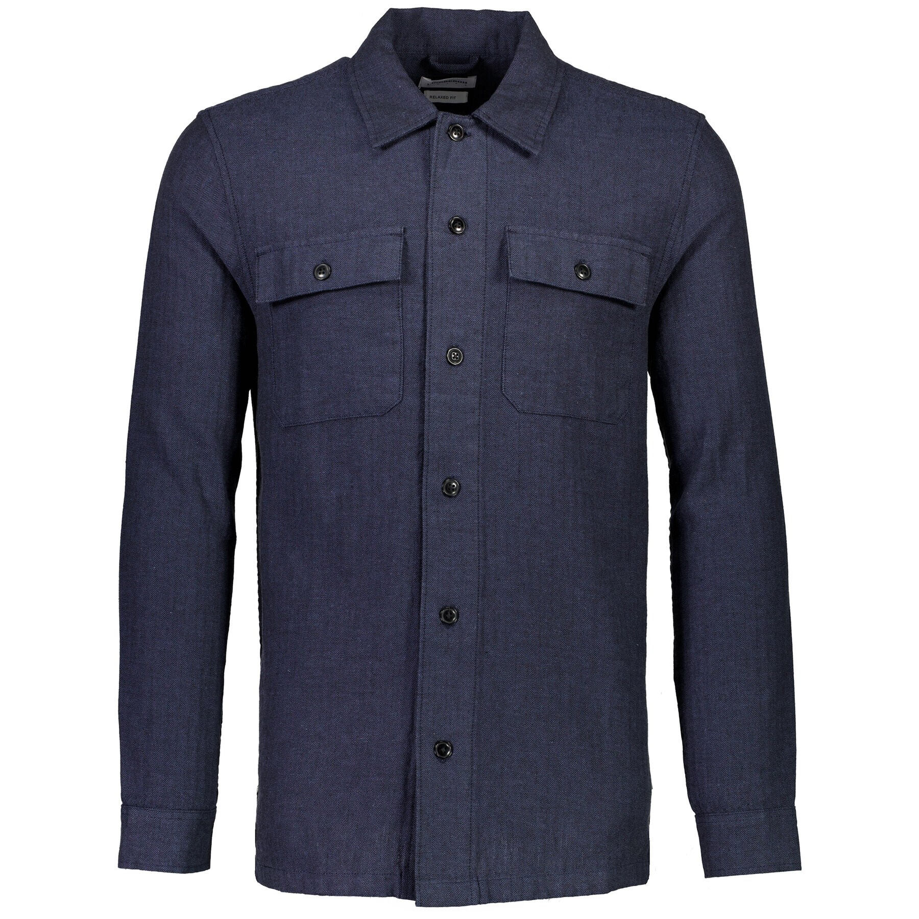 Lindbergh Риза 30-304020 Тъмносин Relaxed Fit - Pepit.bg