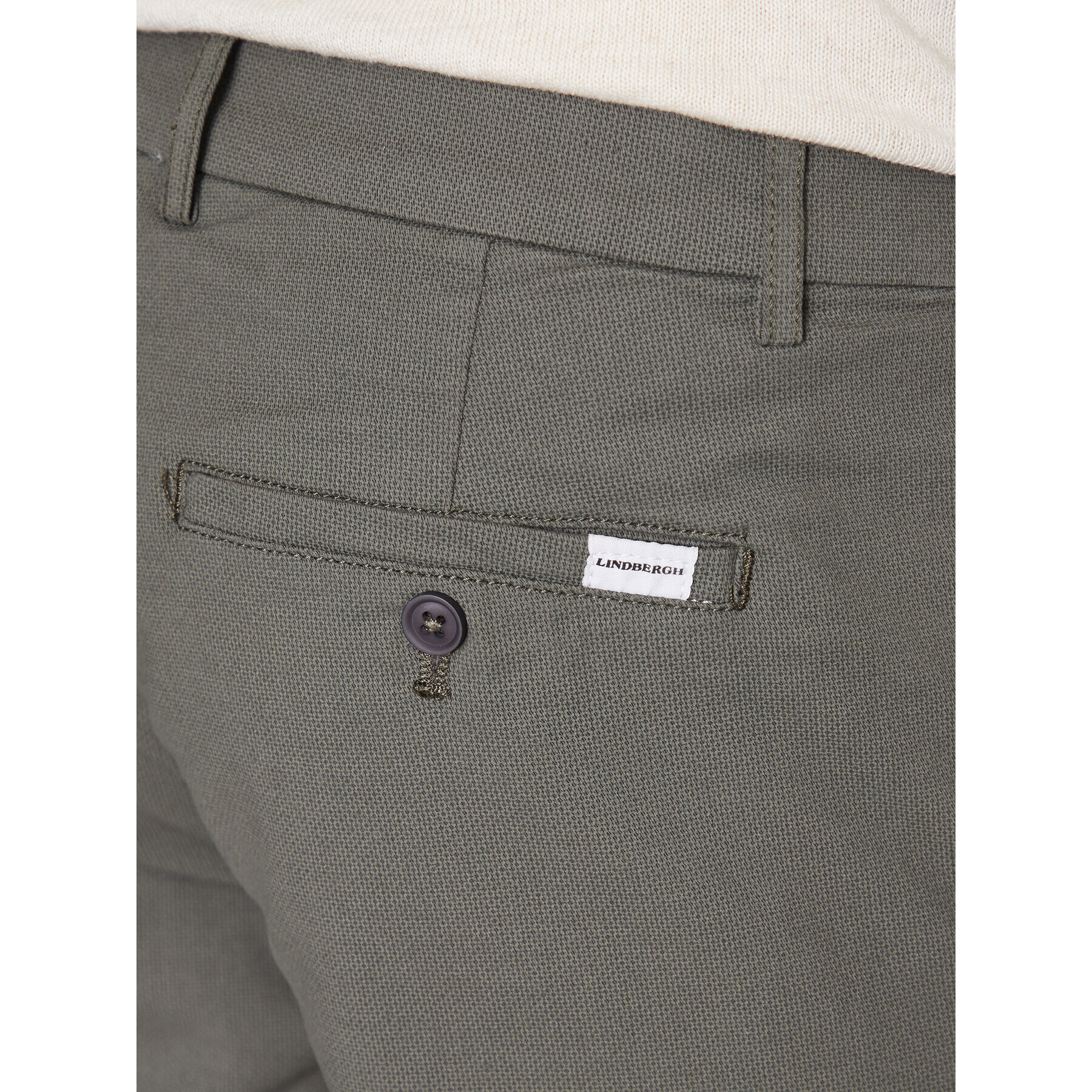 Lindbergh Шорти от плат 30-505048 Зелен Slim Fit - Pepit.bg