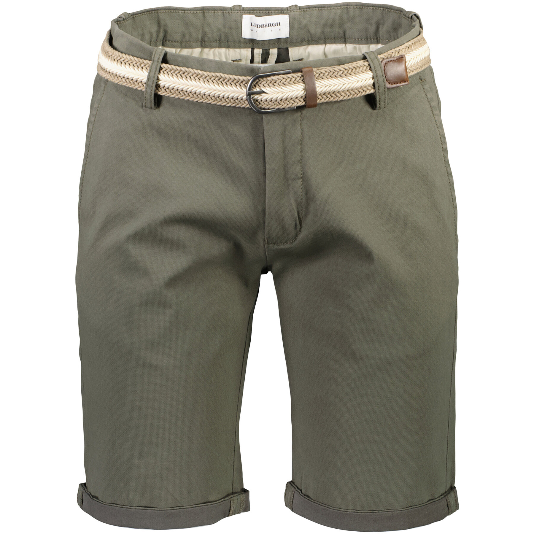 Lindbergh Шорти от плат 30-505048 Зелен Slim Fit - Pepit.bg