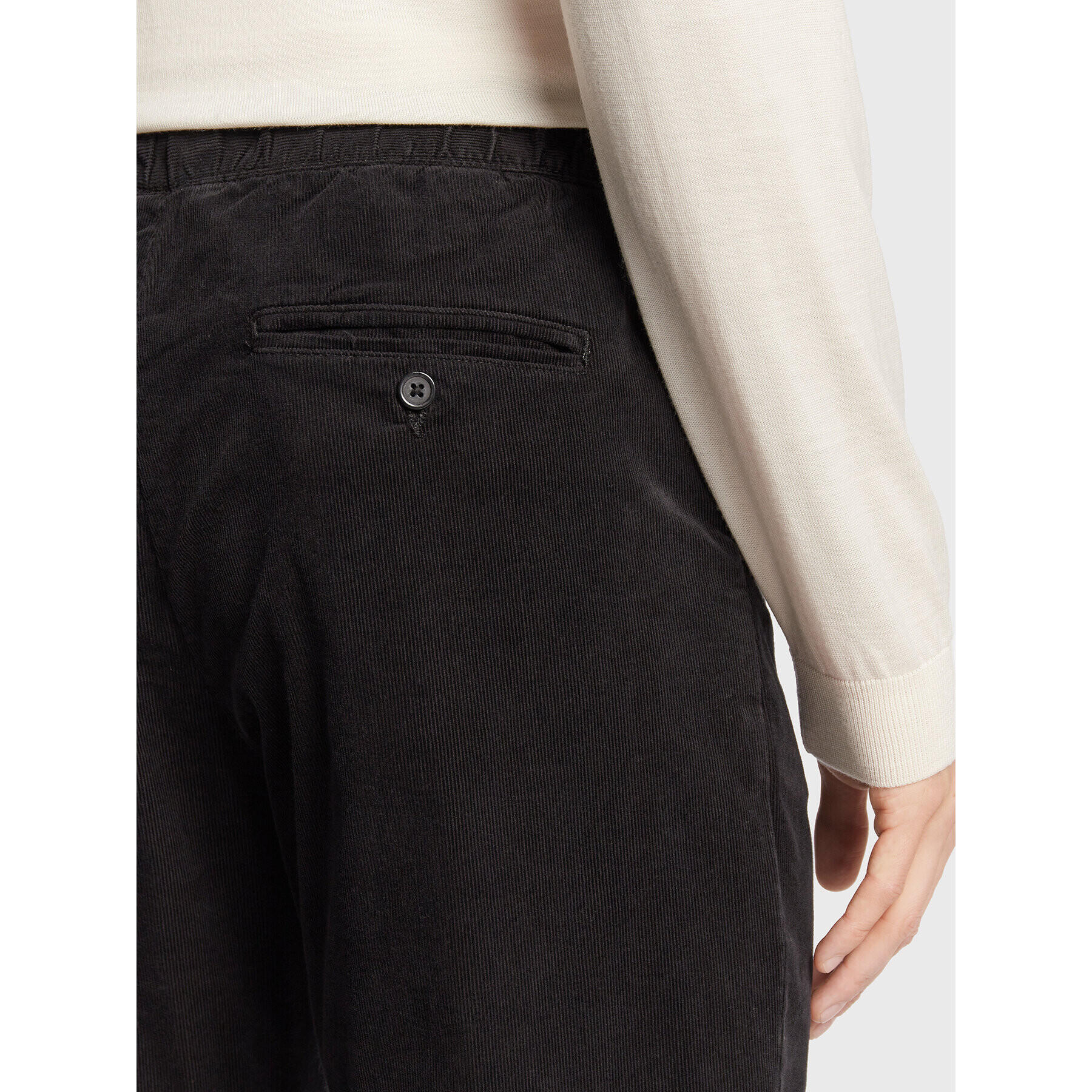 Lindbergh Текстилни панталони 30-003100 Черен Carrot Fit - Pepit.bg