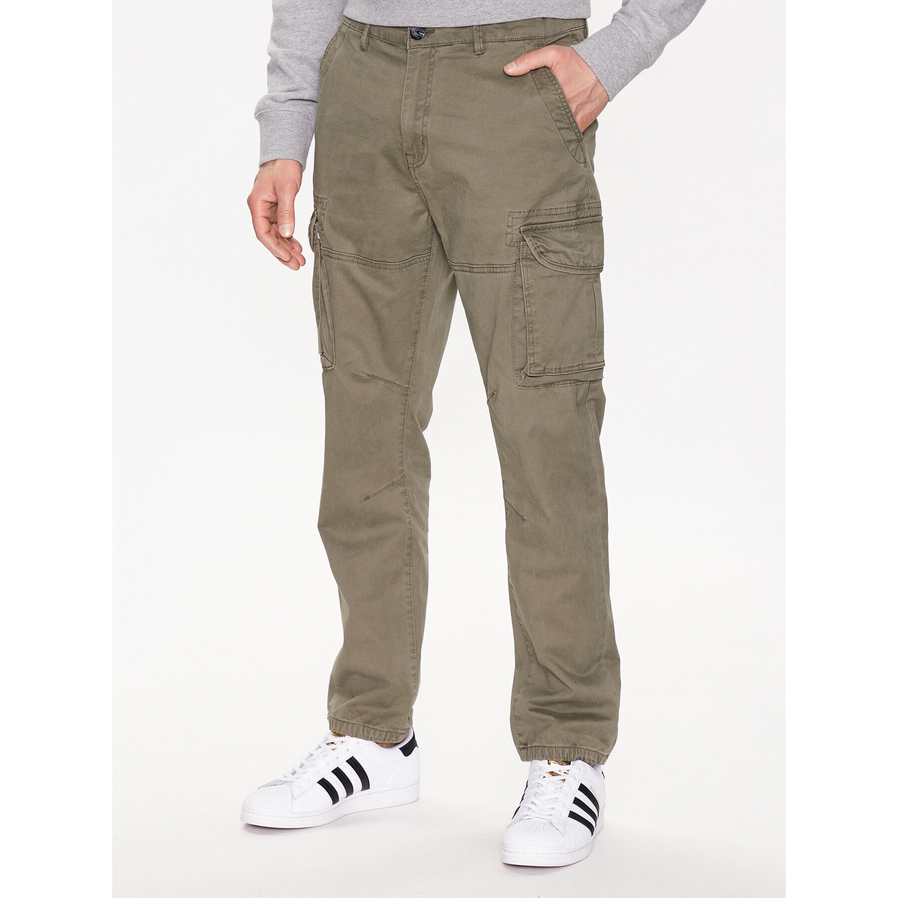 Lindbergh Текстилни панталони 30-025030 Зелен Regular Fit - Pepit.bg