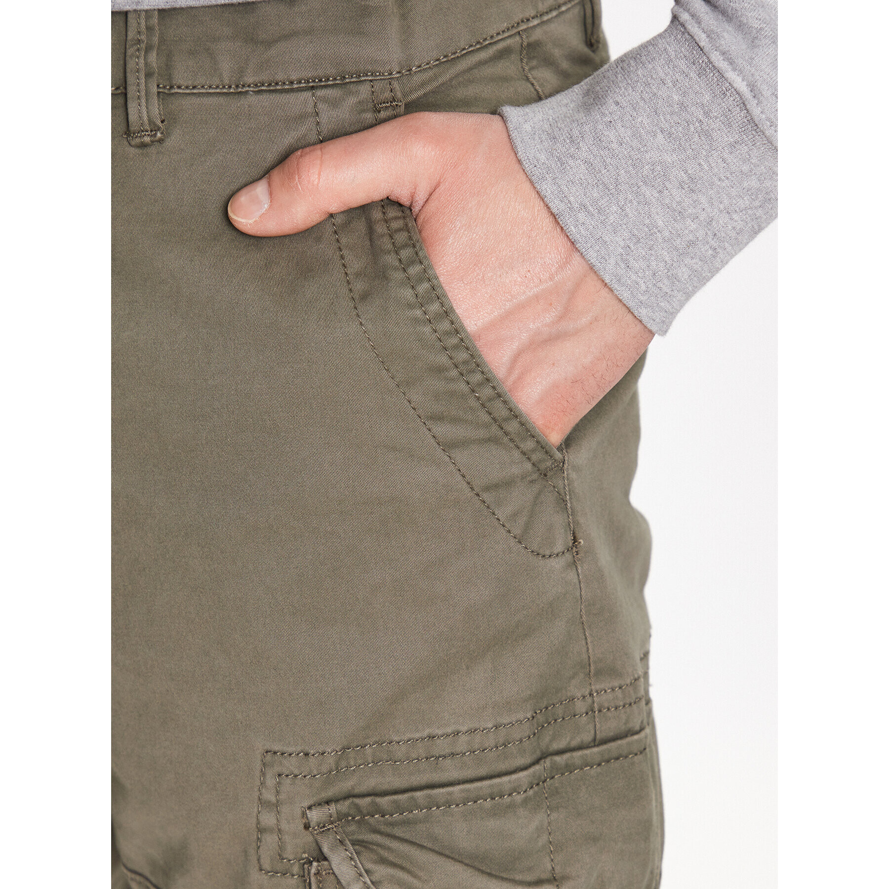 Lindbergh Текстилни панталони 30-025030 Зелен Regular Fit - Pepit.bg
