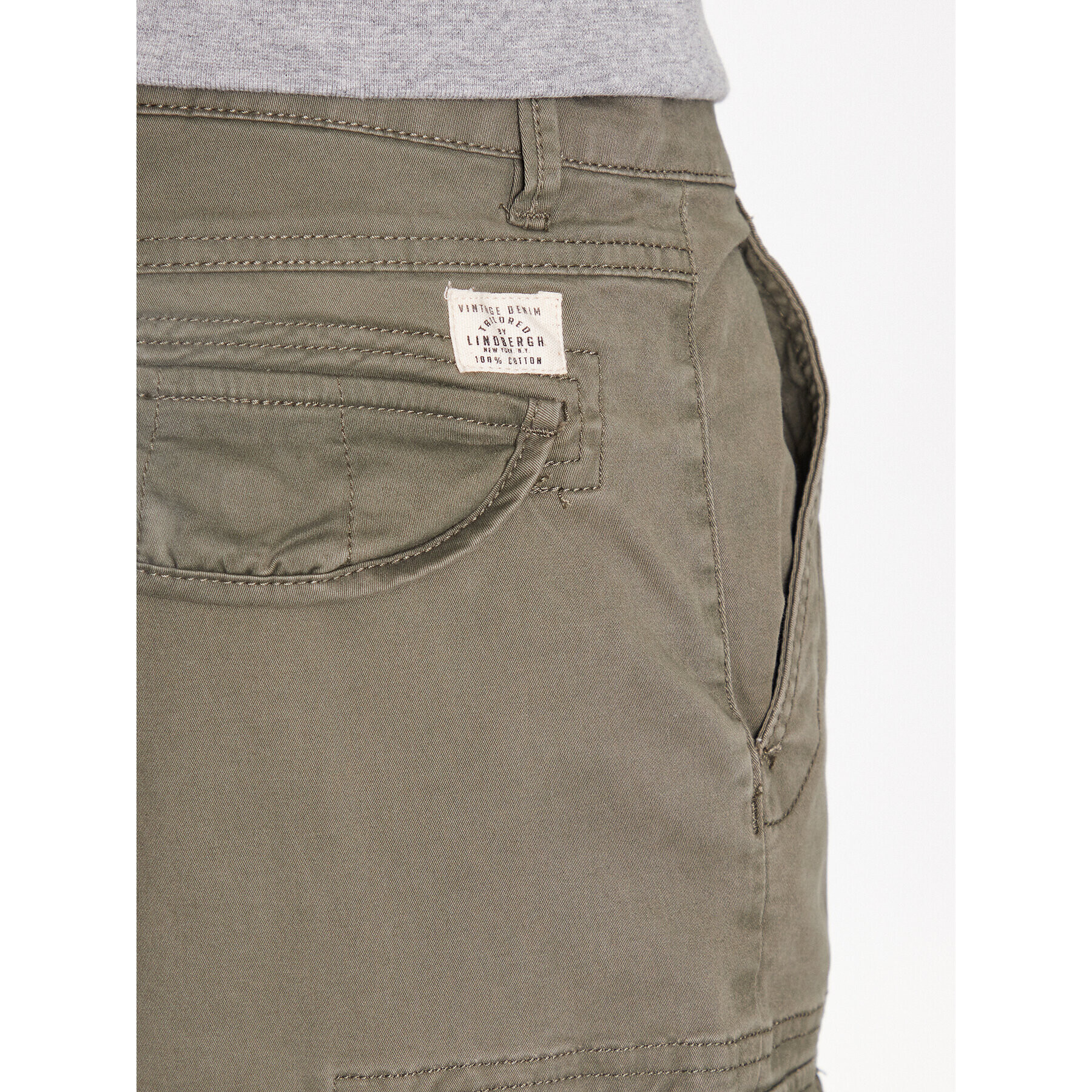 Lindbergh Текстилни панталони 30-025030 Зелен Regular Fit - Pepit.bg
