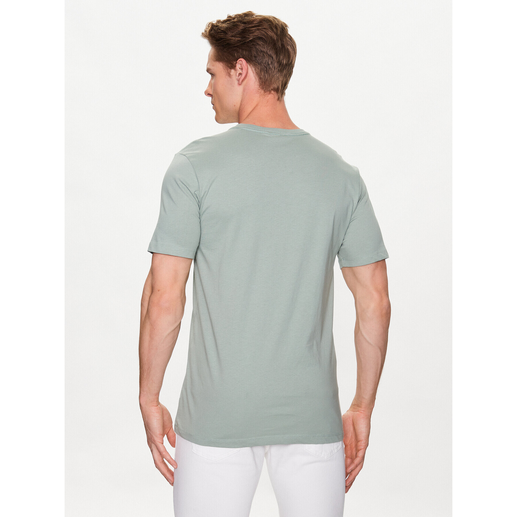 Lindbergh Тишърт 30-400200 Зелен Relaxed Fit - Pepit.bg