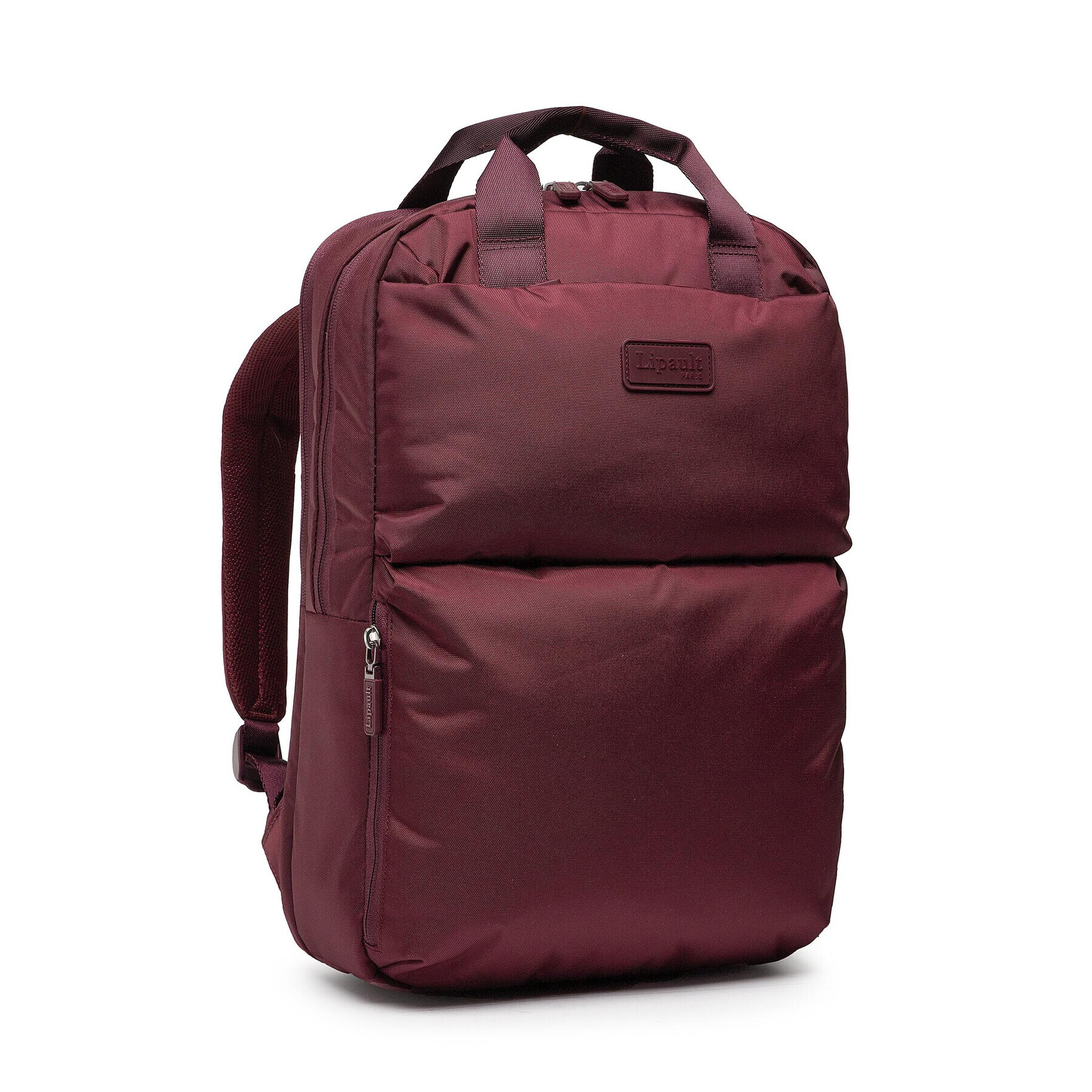 Lipault Раница Laptop Backpack M 143674-1124-1CNU Бордо - Pepit.bg