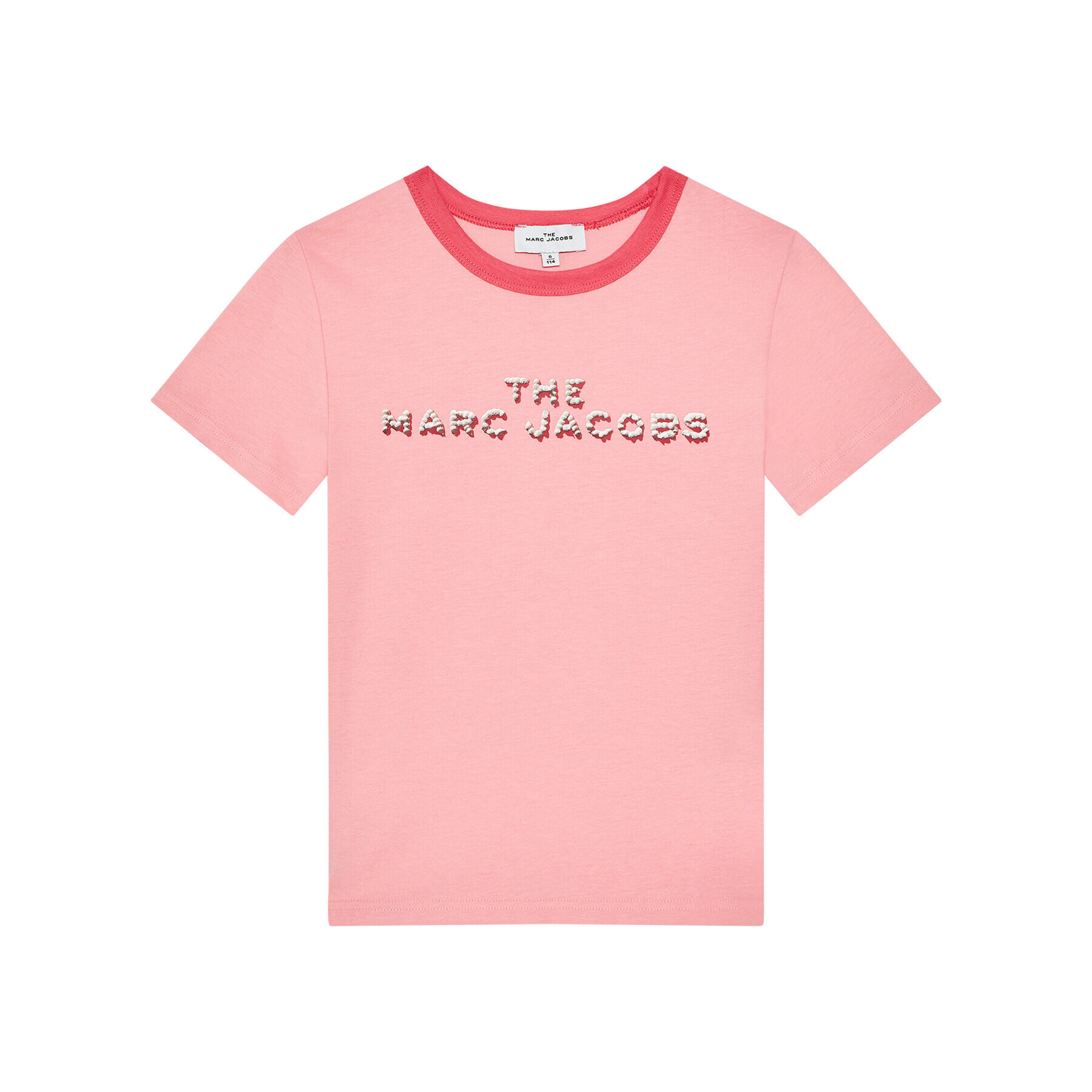 The Marc Jacobs Тишърт W15581 S Розов Regular Fit - Pepit.bg